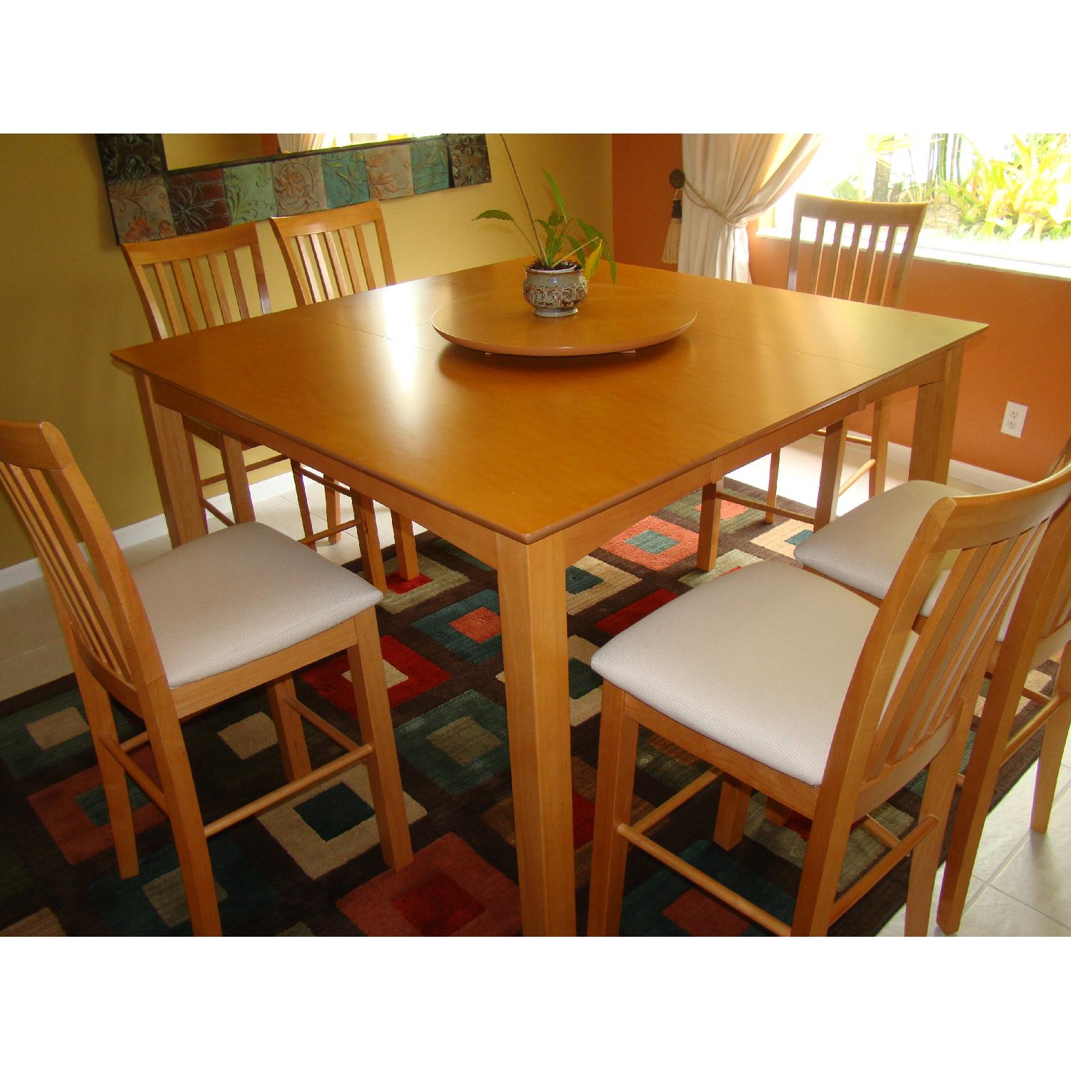 Hamilton 7 Piece Spill Tall Dining Room Set - image-1