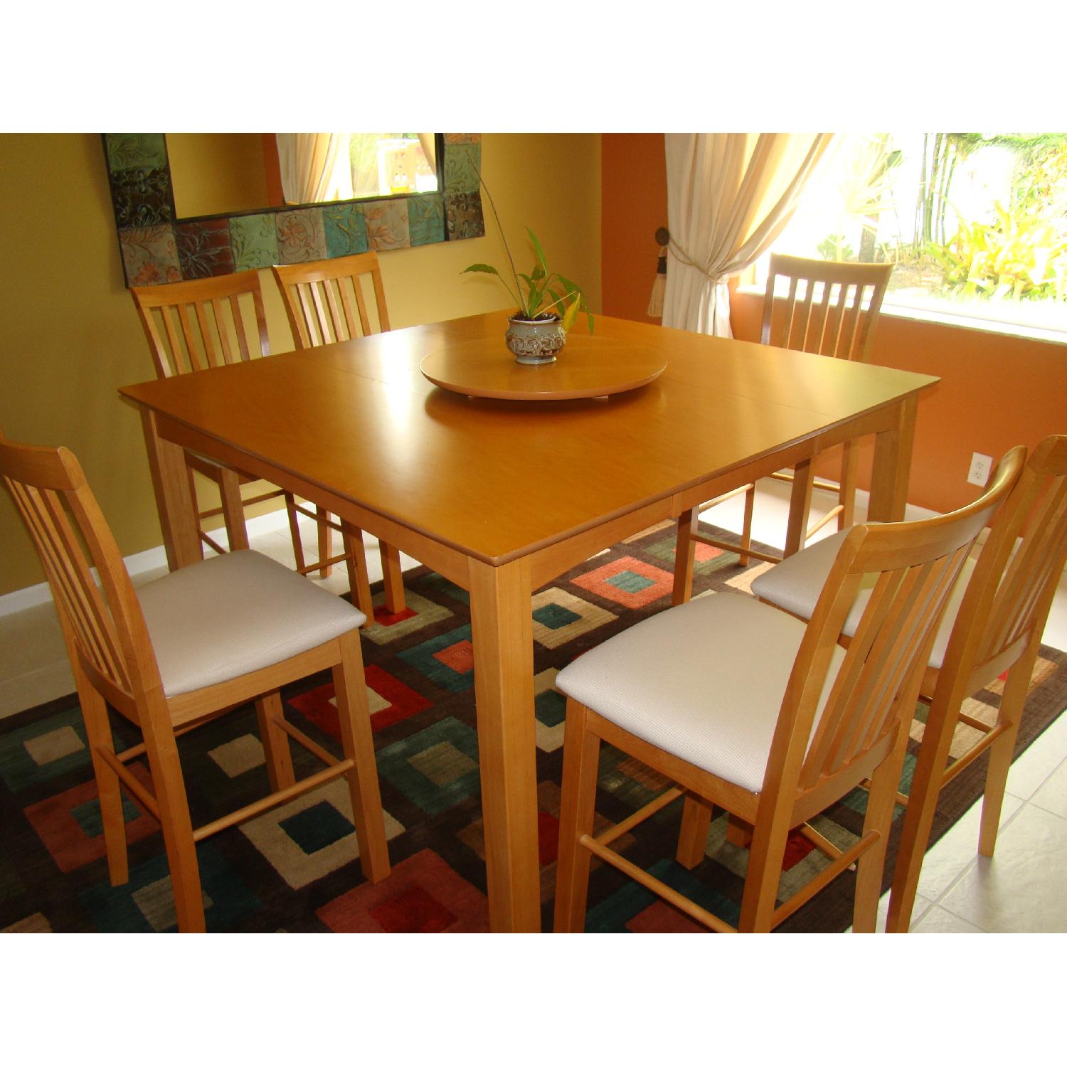 Hamilton 7 Piece Spill Tall Dining Room Set - image-7