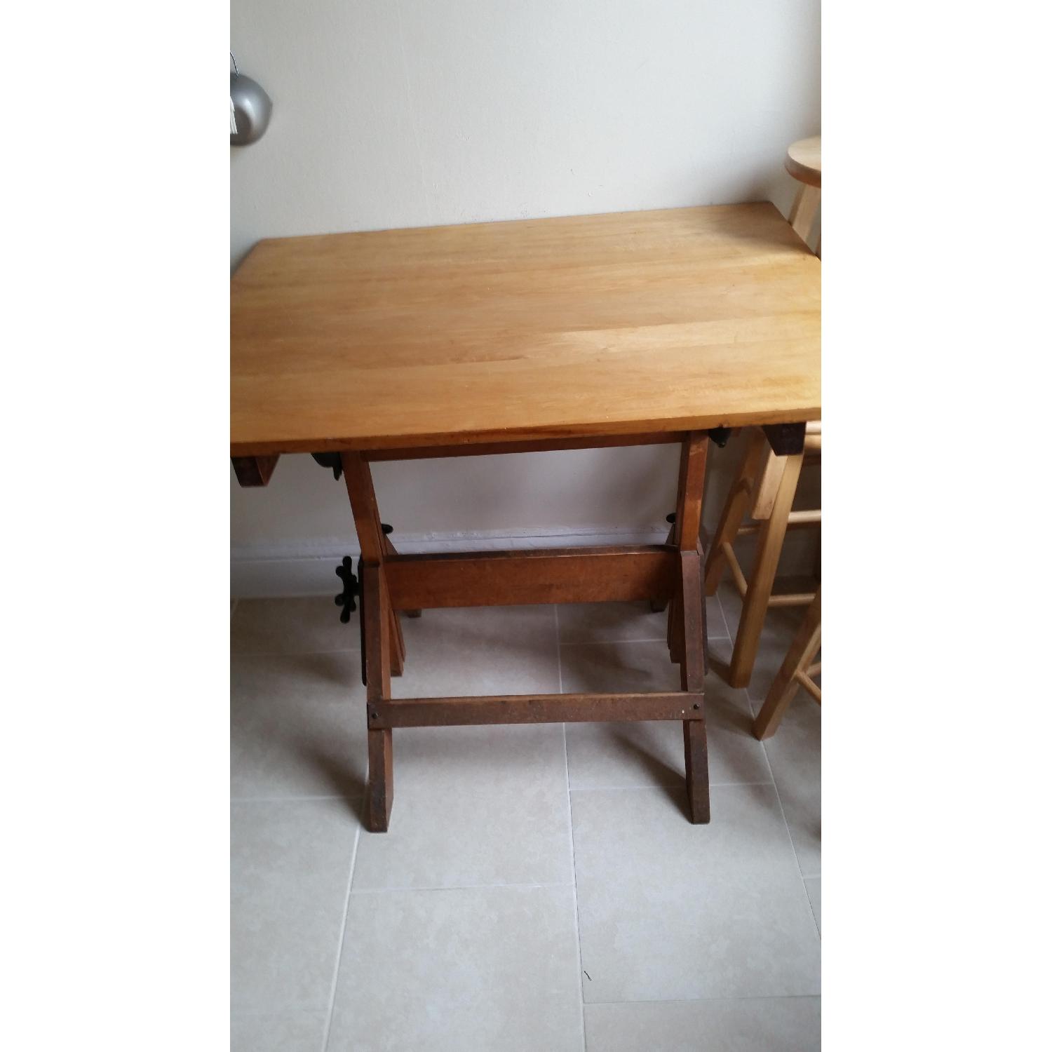 Antique Hamilton Drafting Table - image-1