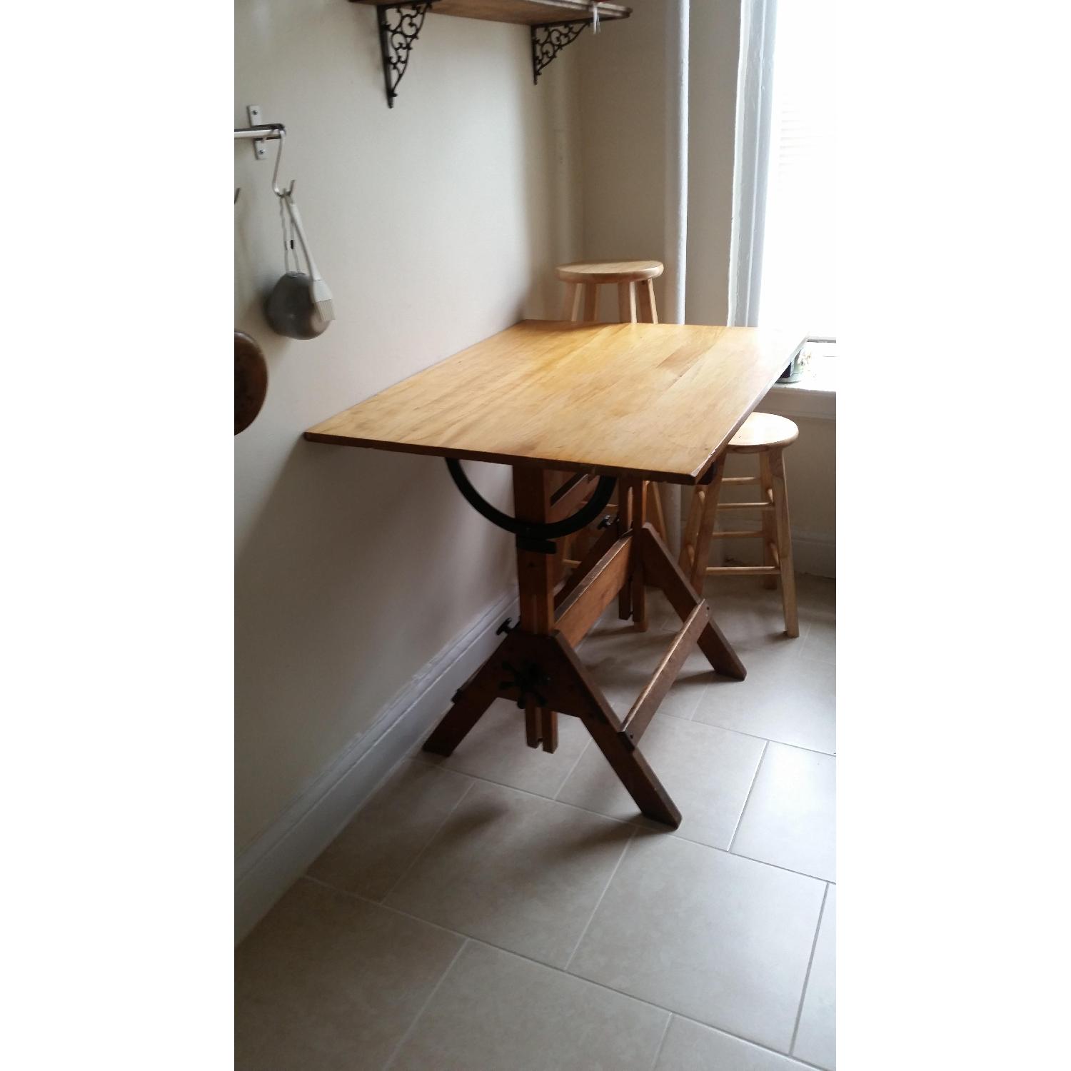 Antique Hamilton Drafting Table - image-6
