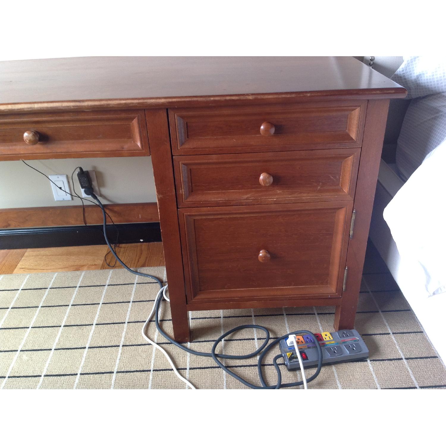 Kid's Supply Company Chestnut Color Wood Desk - image-1