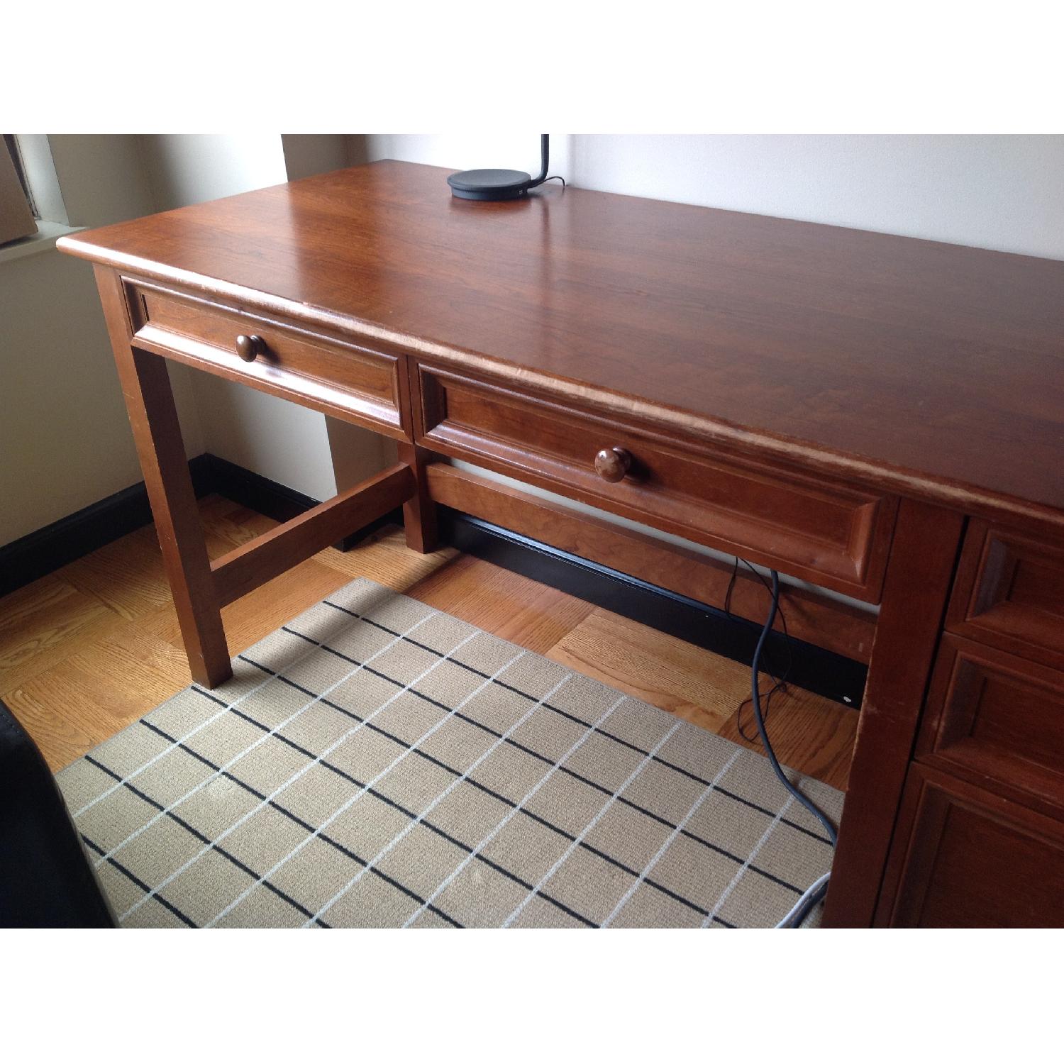 Kid's Supply Company Chestnut Color Wood Desk - image-3