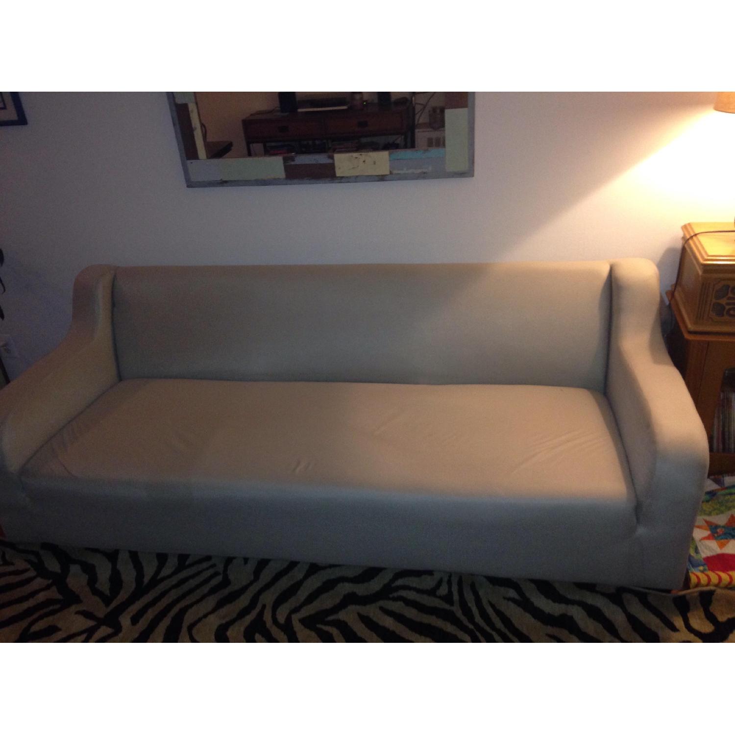 One Kings Lane Linen Sofa - image-4