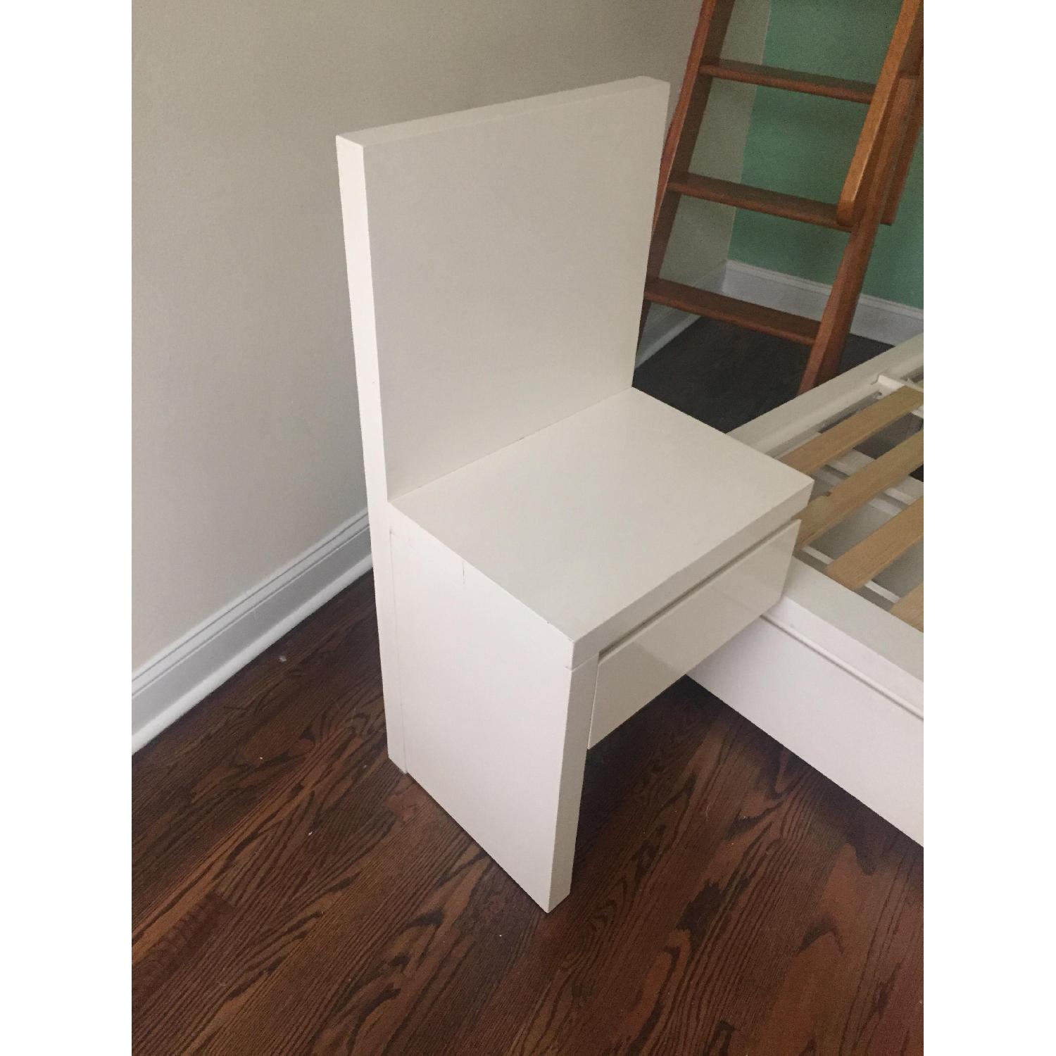 West Elm Queen Size Storage Bed AptDeco