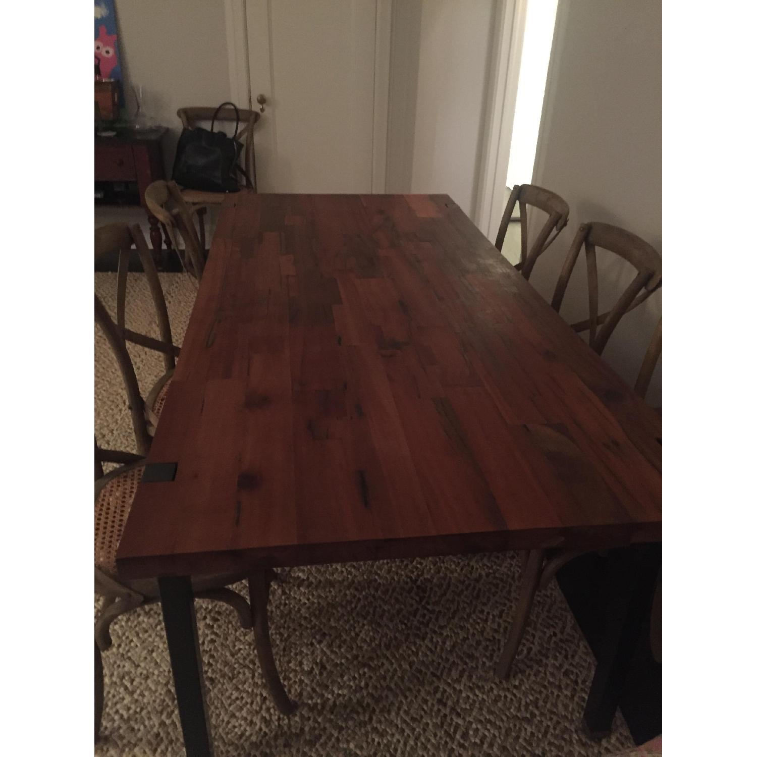 CB2 Reclaimed Wood Dining Table - image-3