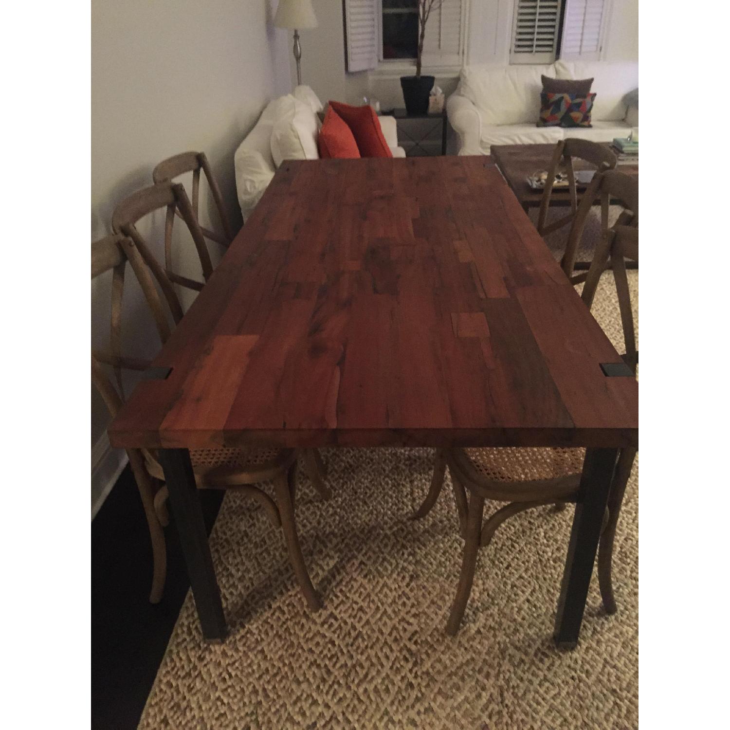 CB2 Reclaimed Wood Dining Table - image-4