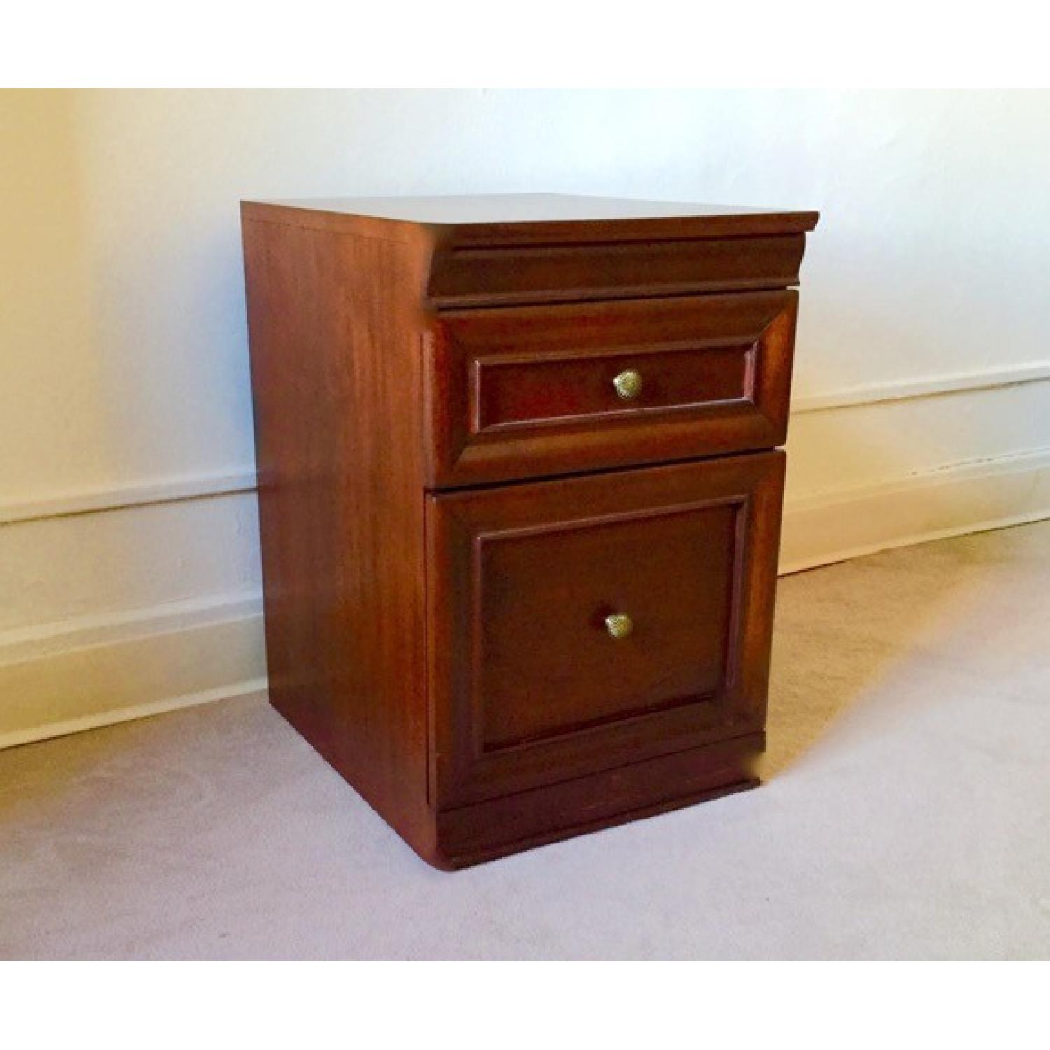 Bombay Company 2 Writing Desks + 3 Matching File Drawers + 2 Console Book Shelves - image-3