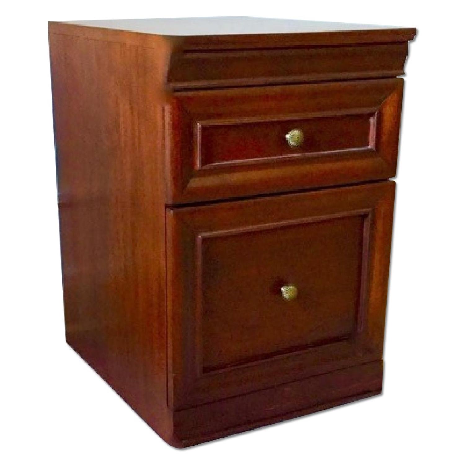 Bombay Company 2 Writing Desks + 3 Matching File Drawers + 2 Console Book Shelves - image-4