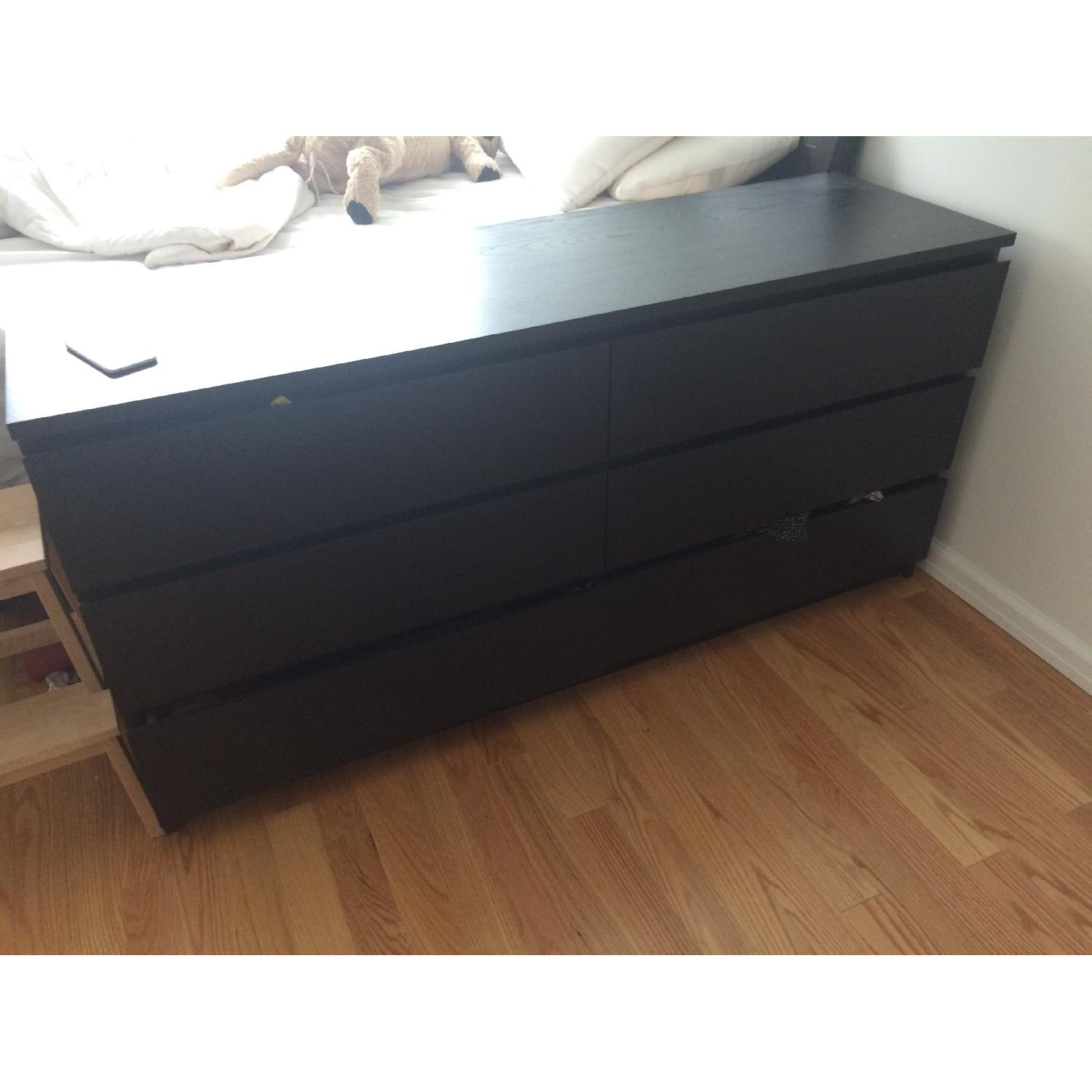 Ikea Malm 6 Drawer Dresser AptDeco