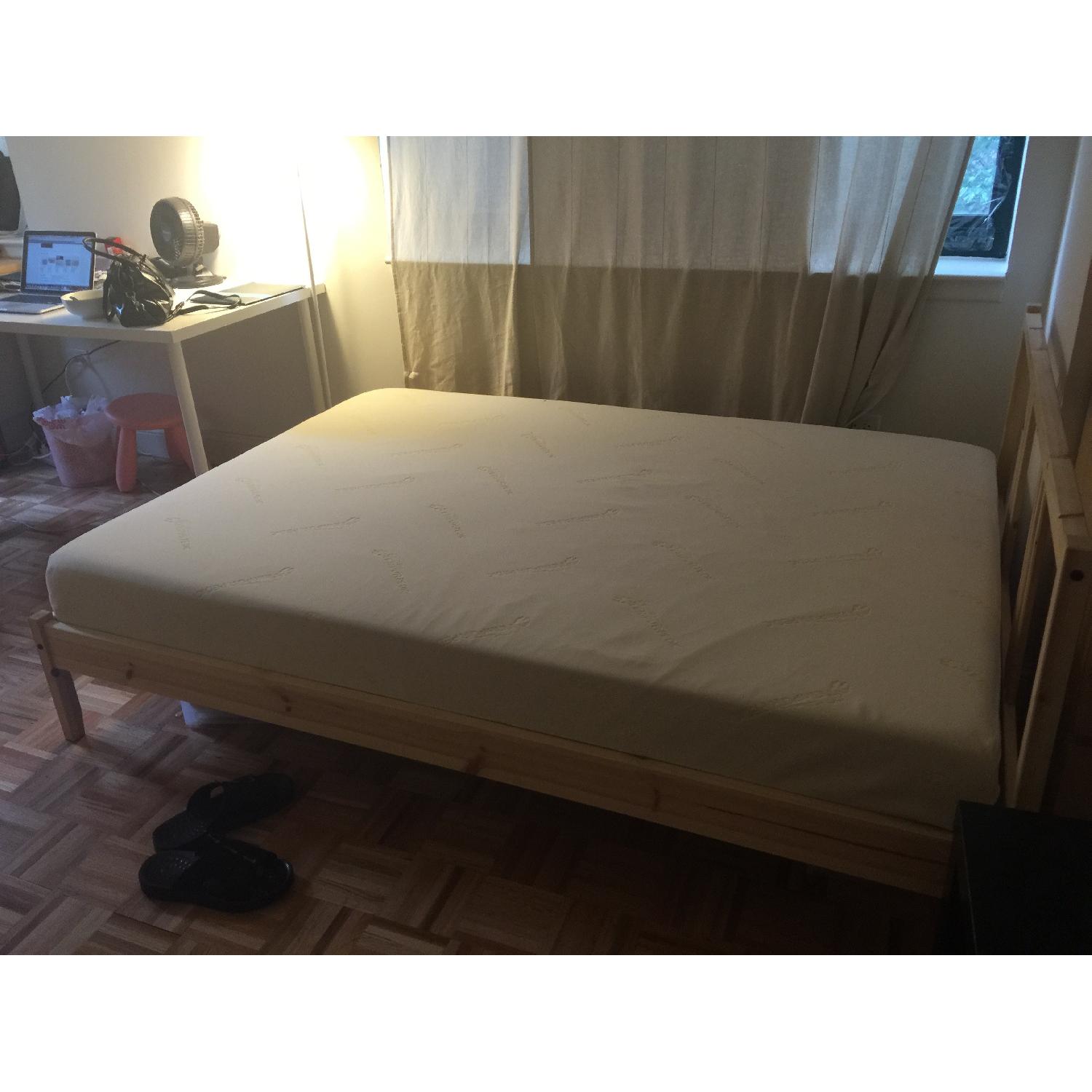 Wooden Full Size Bed Frame - image-1