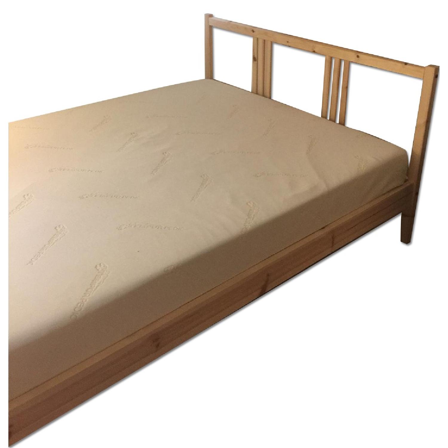 Wooden Full Size Bed Frame - image-0