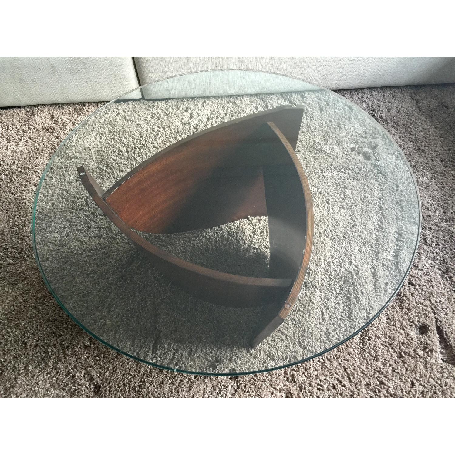 Raymour & Flanigan Cocktail Table + End Table - image-3