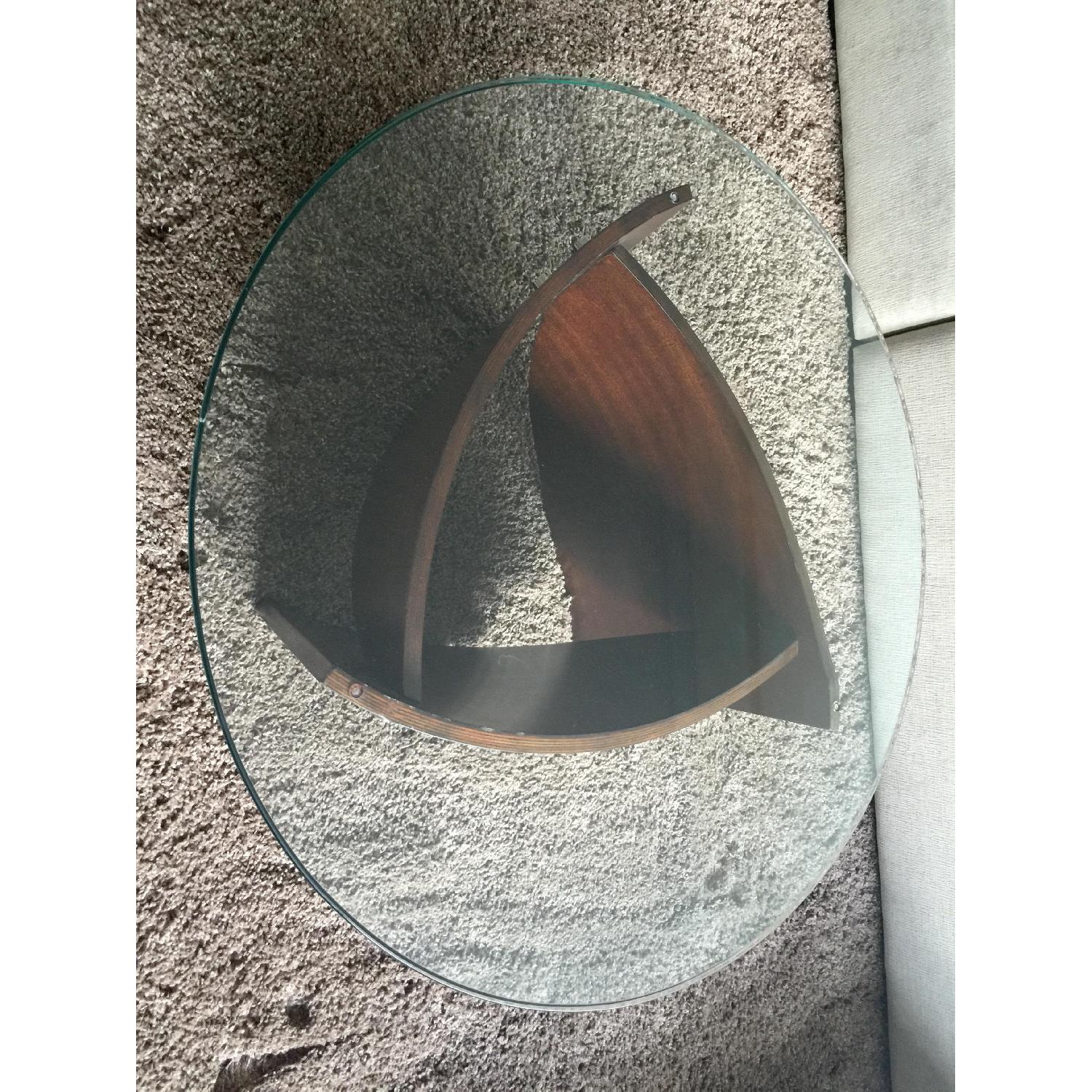 Raymour & Flanigan Cocktail Table + End Table - image-4