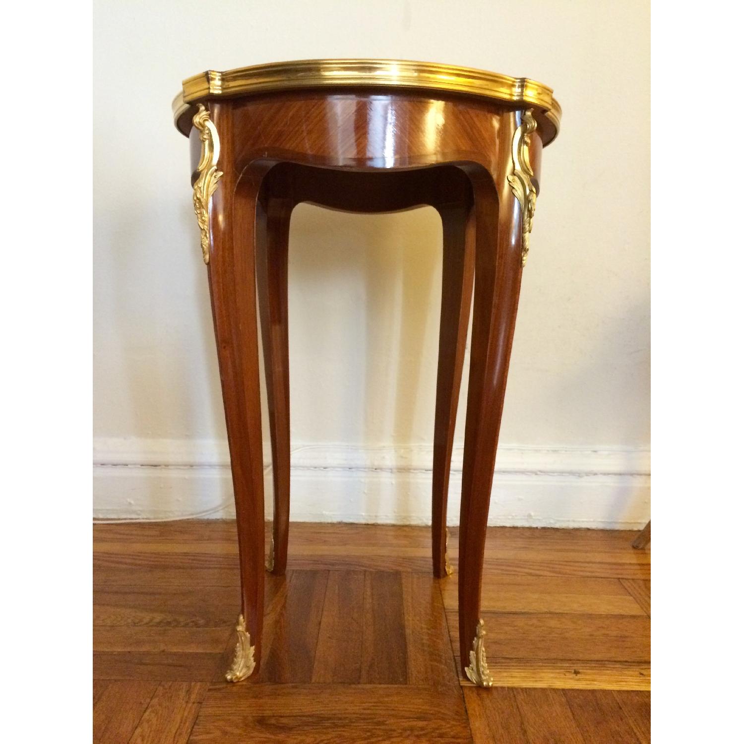 Delisle Paris French Reproduction Side End Tables - Pair - image-1