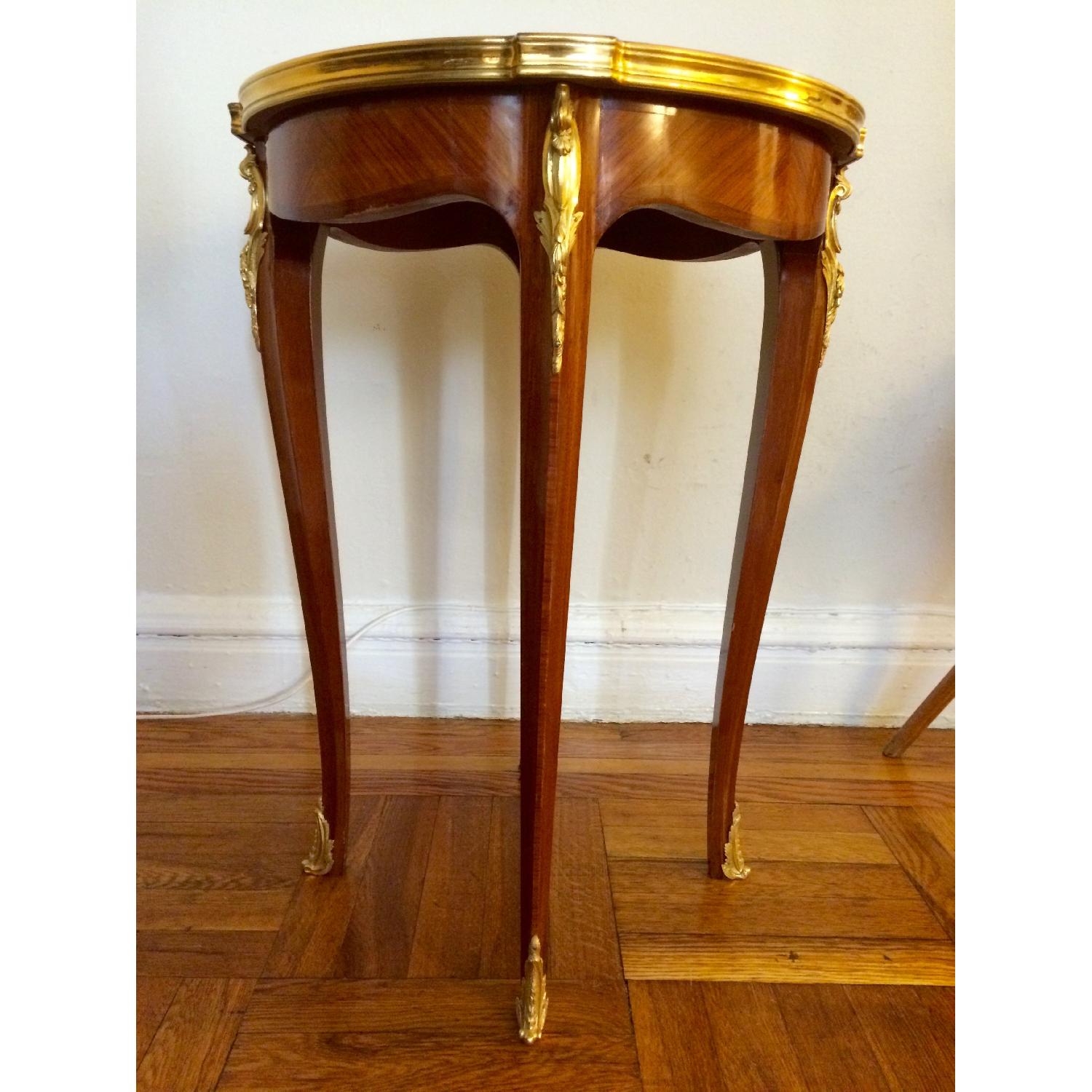 Delisle Paris French Reproduction Side End Tables - Pair - image-2