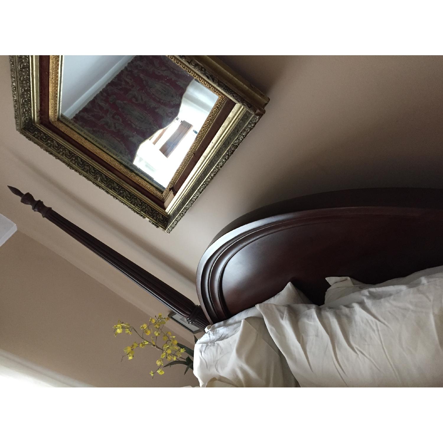 Bombay Company Four Poster Queen Bed + 2 Matching Nightstands - image-4