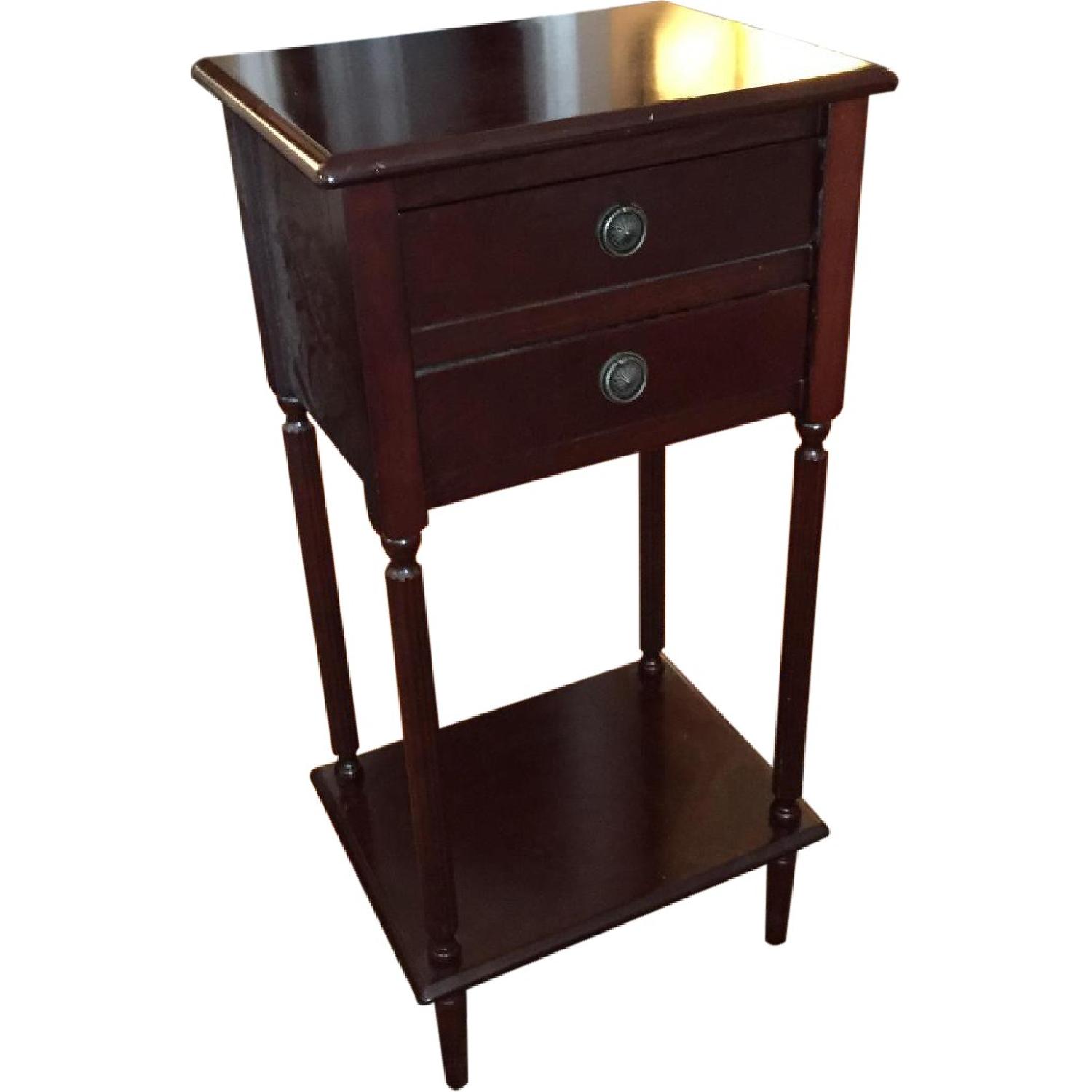 Bombay Company Four Poster Queen Bed + 2 Matching Nightstands - image-9