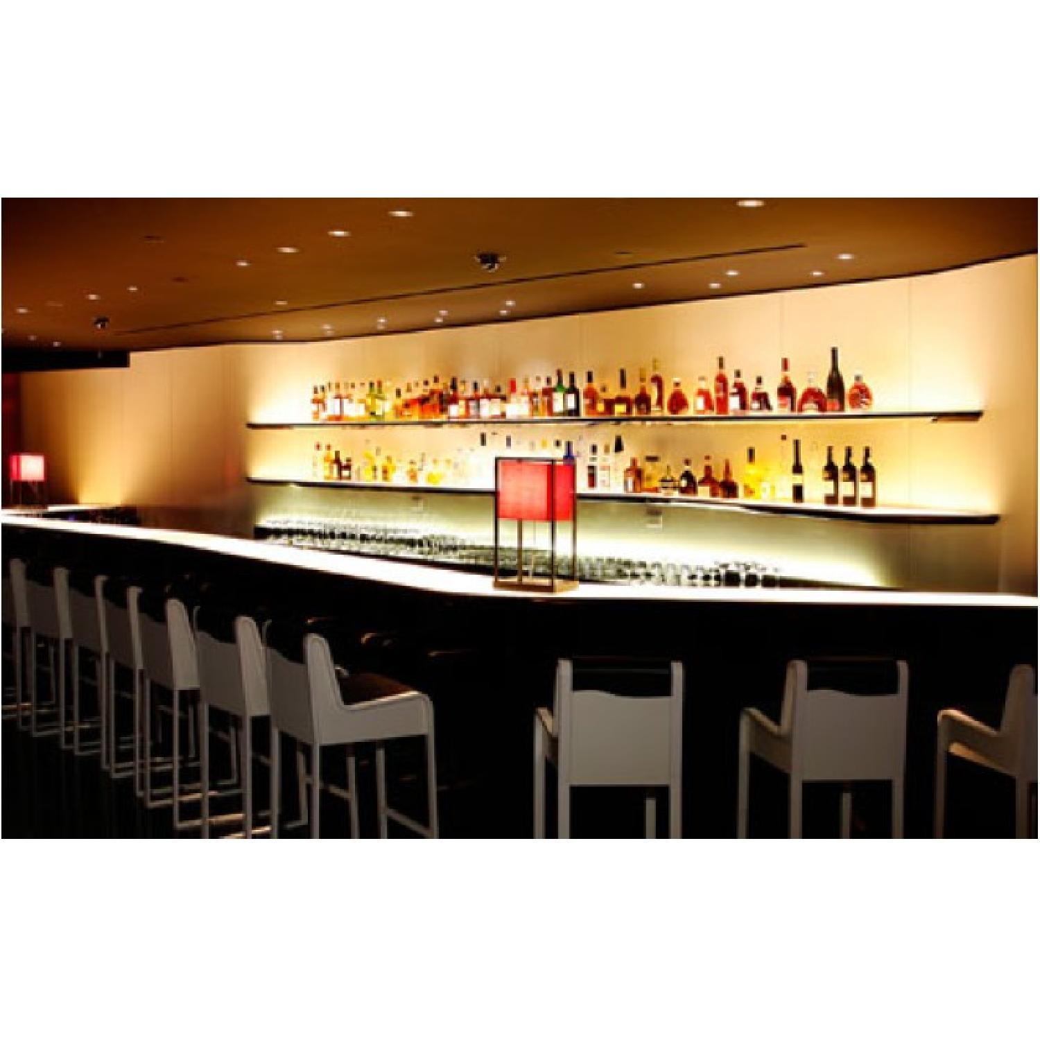 Armani Ristorante 5th Avenue Original Barstools Set of