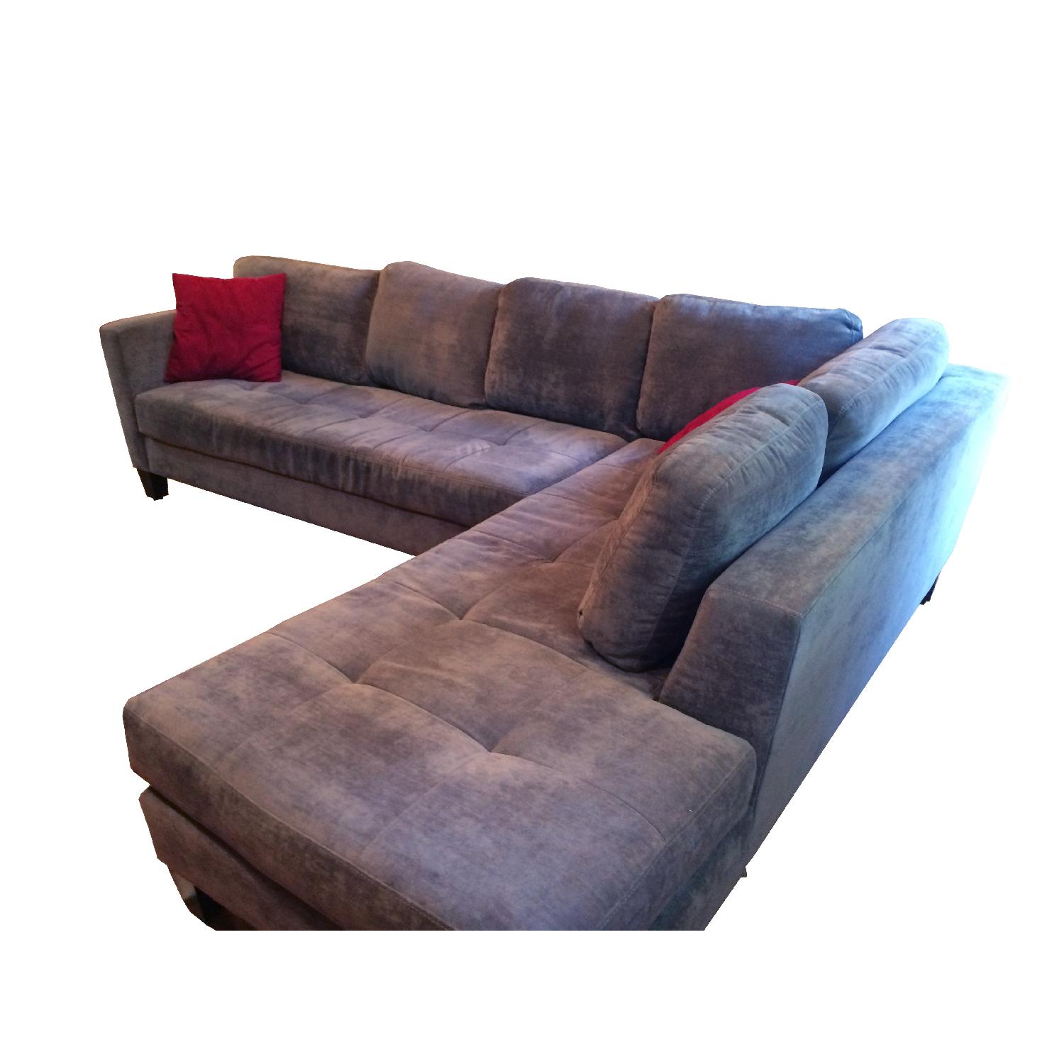 Macys Sectional Couch - image-0