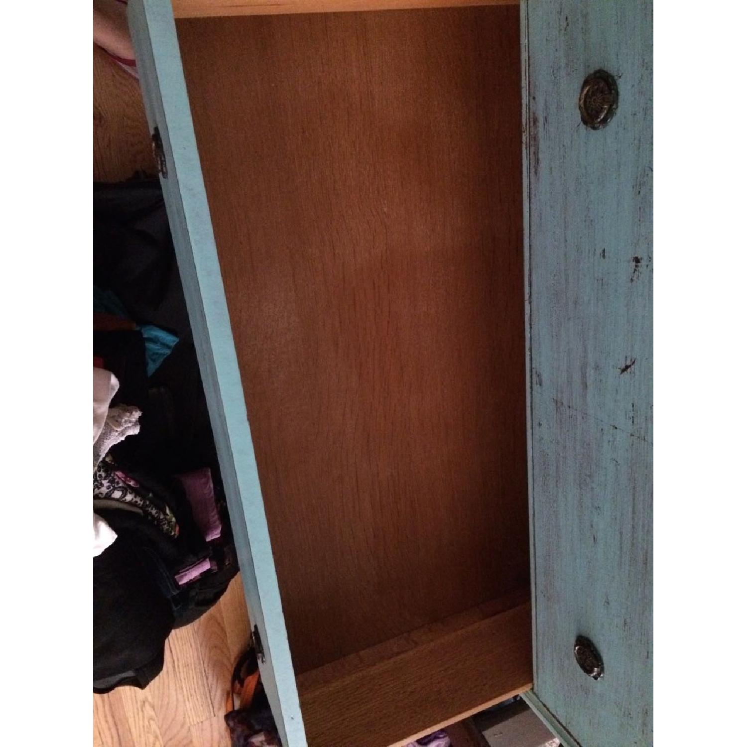 Nadeau Vintage Wood Teal Dresser - image-3