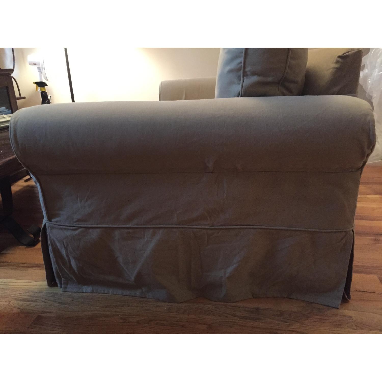 Pottery Barn PB Basic Slicovered Sofa - image-2
