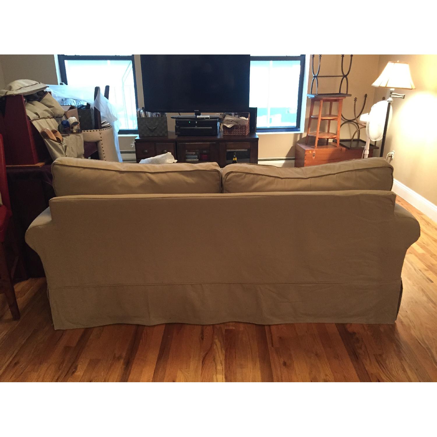 Pottery Barn PB Basic Slicovered Sofa - image-5