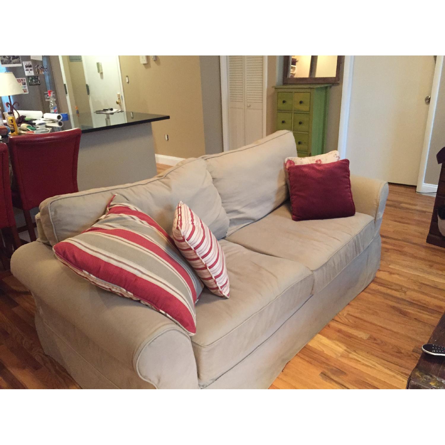 Pottery Barn PB Basic Slicovered Sofa - image-6