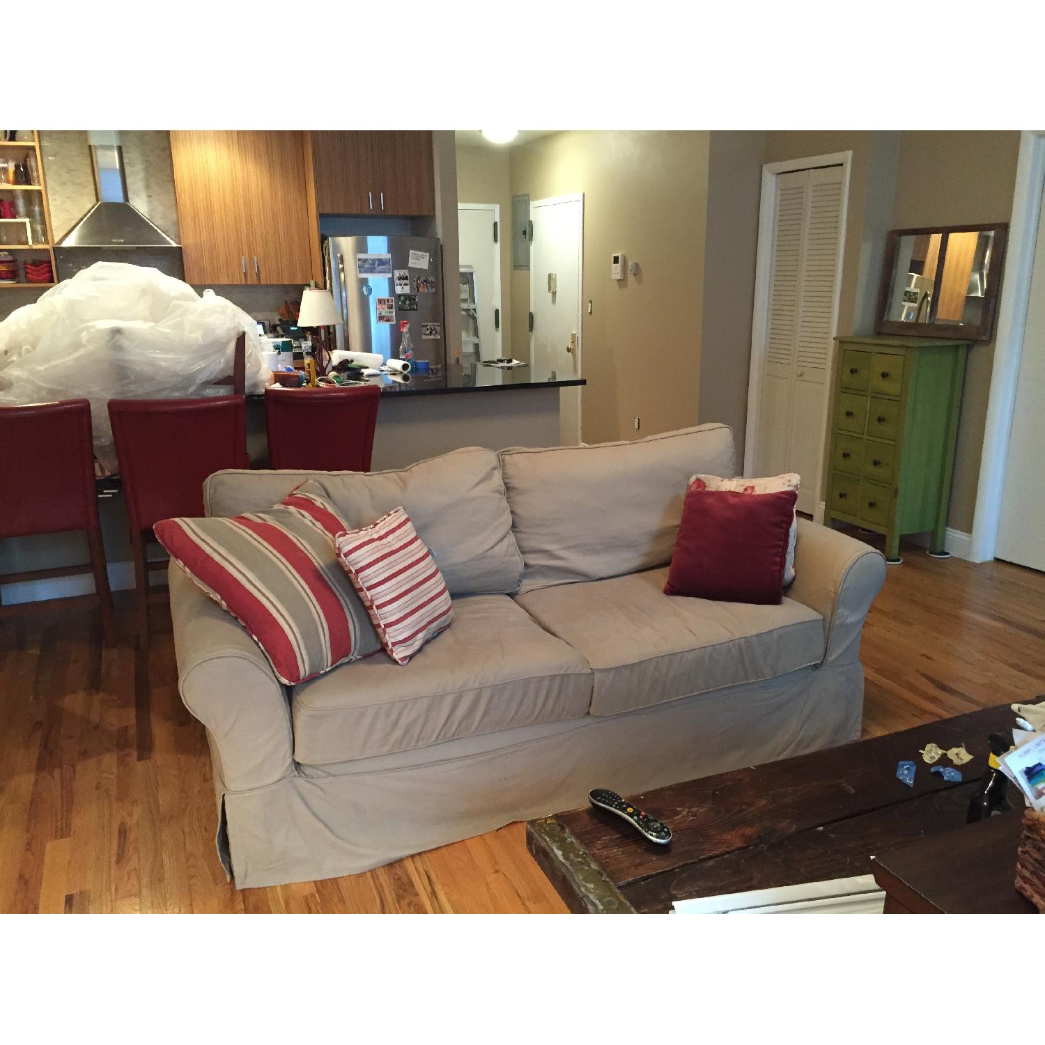 Pottery Barn PB Basic Slicovered Sofa - image-7