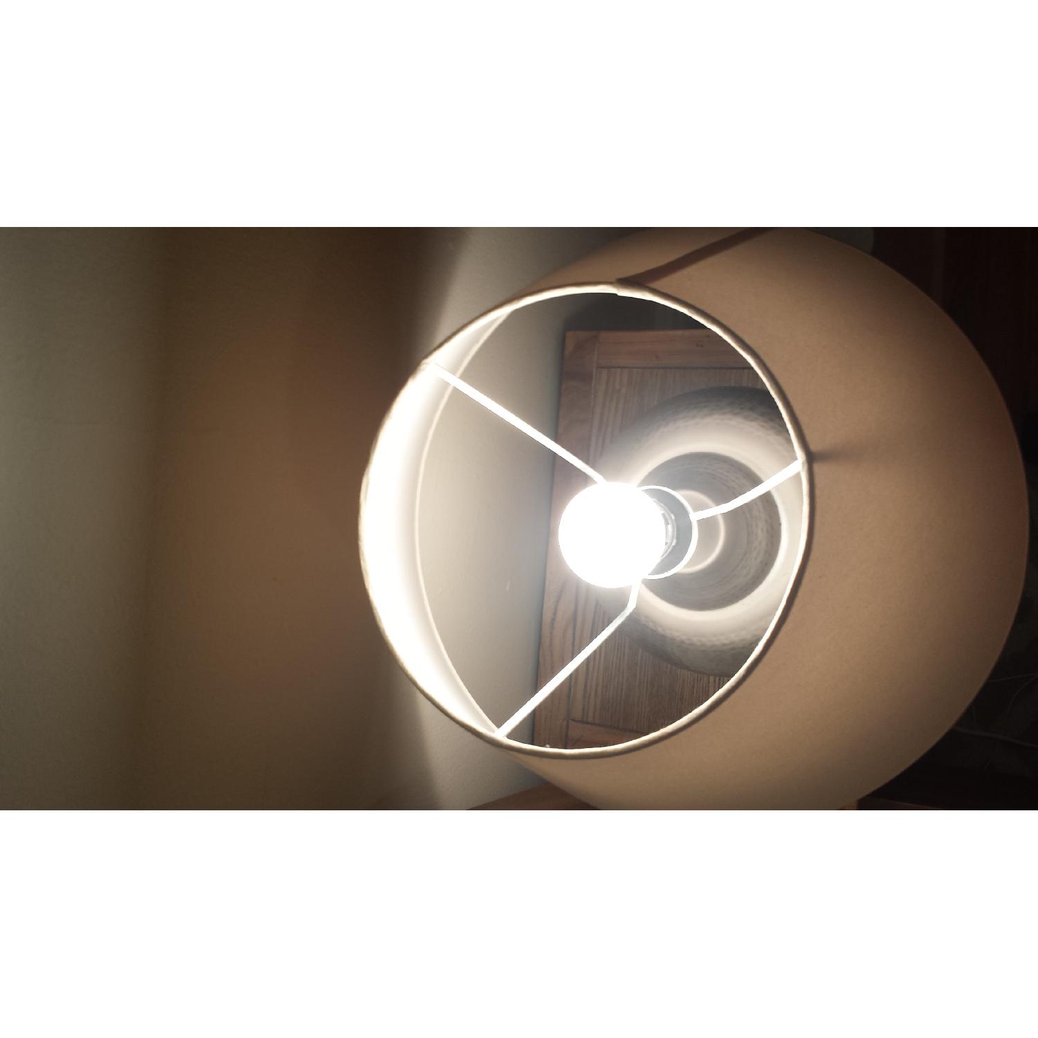 Ikea Hammered Silver Lamps - image-2