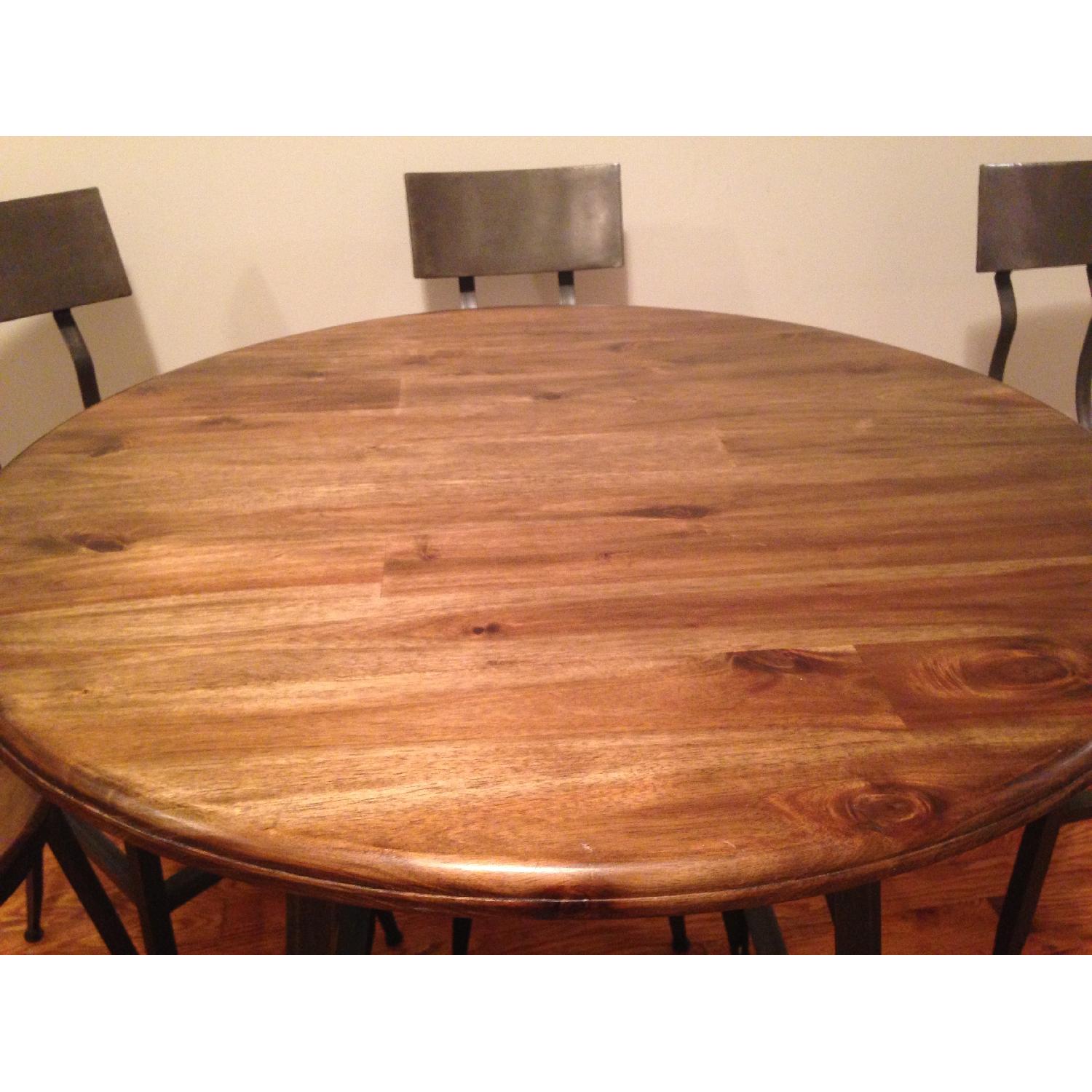 World Market Urban-Industrial Table w/ 4 Chairs - image-4