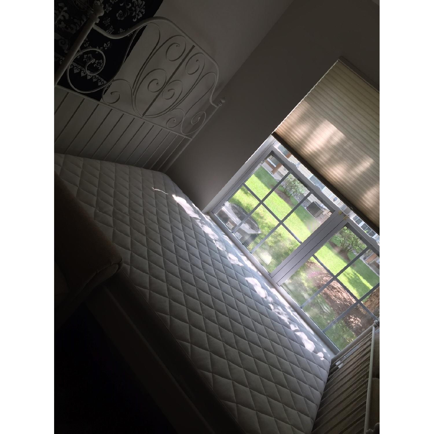 Ikea Full Size Metal Bed Frame - image-1