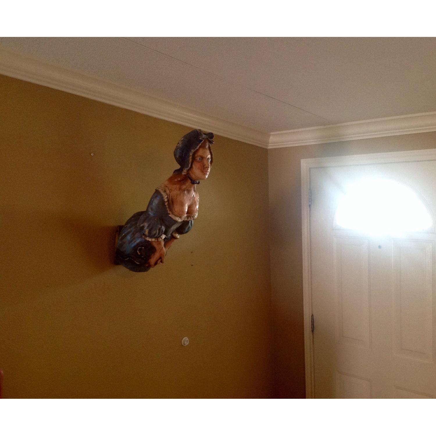 Alfco Bar Decor Vintage Nautical Figurehead Bar Wench - image-4