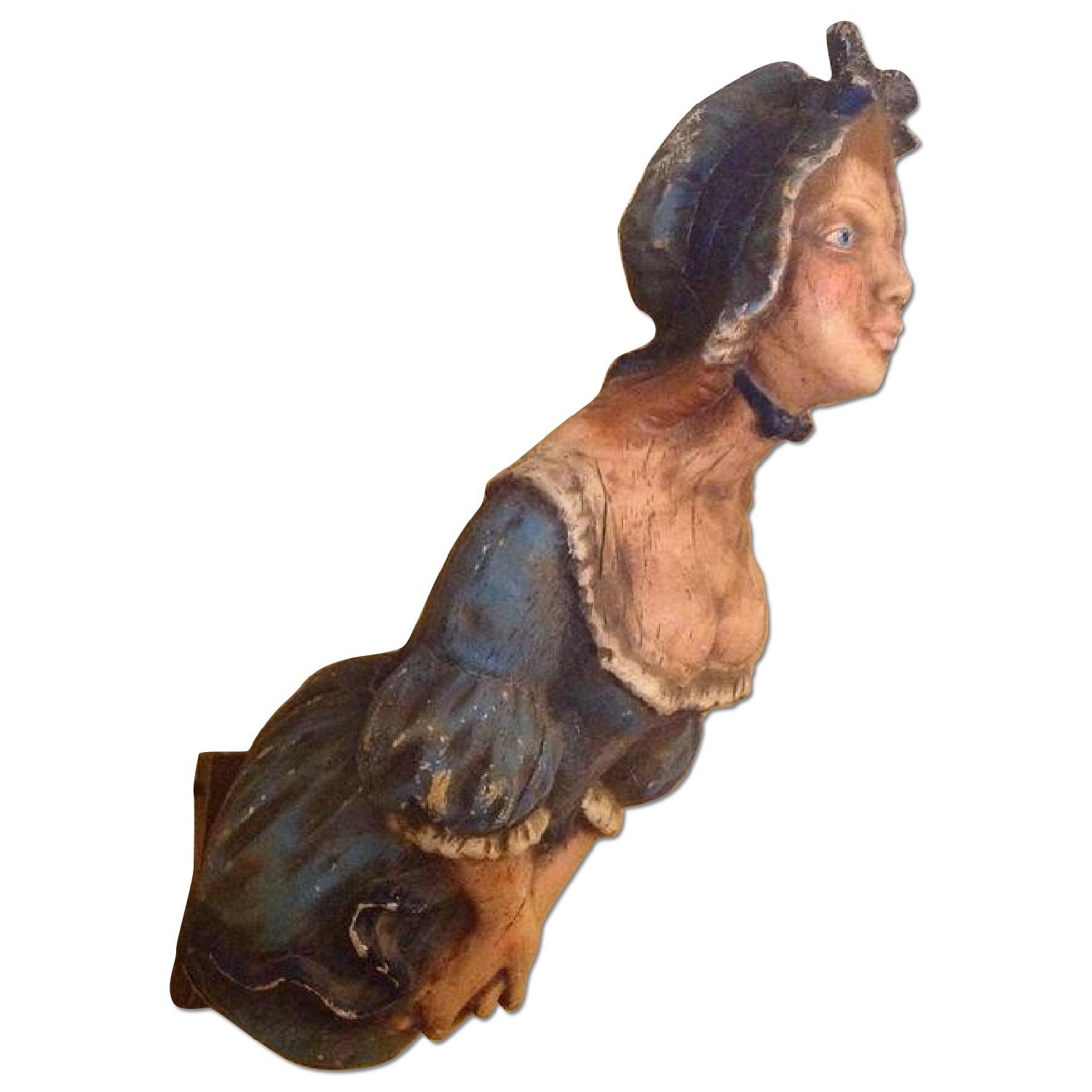 Alfco Bar Decor Vintage Nautical Figurehead Bar Wench - AptDeco