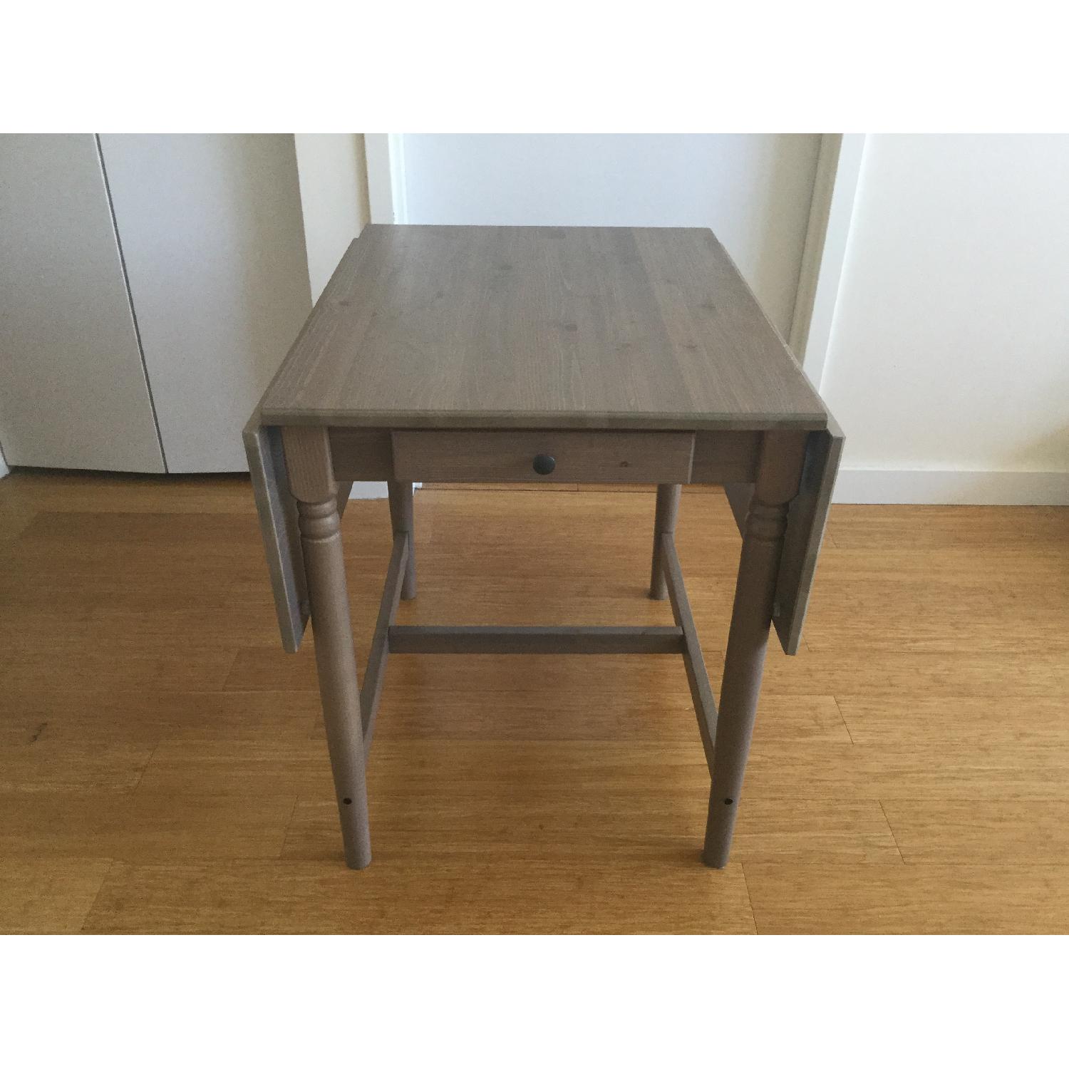 Ikea Ingatorp Drop-Leaf Table - image-2