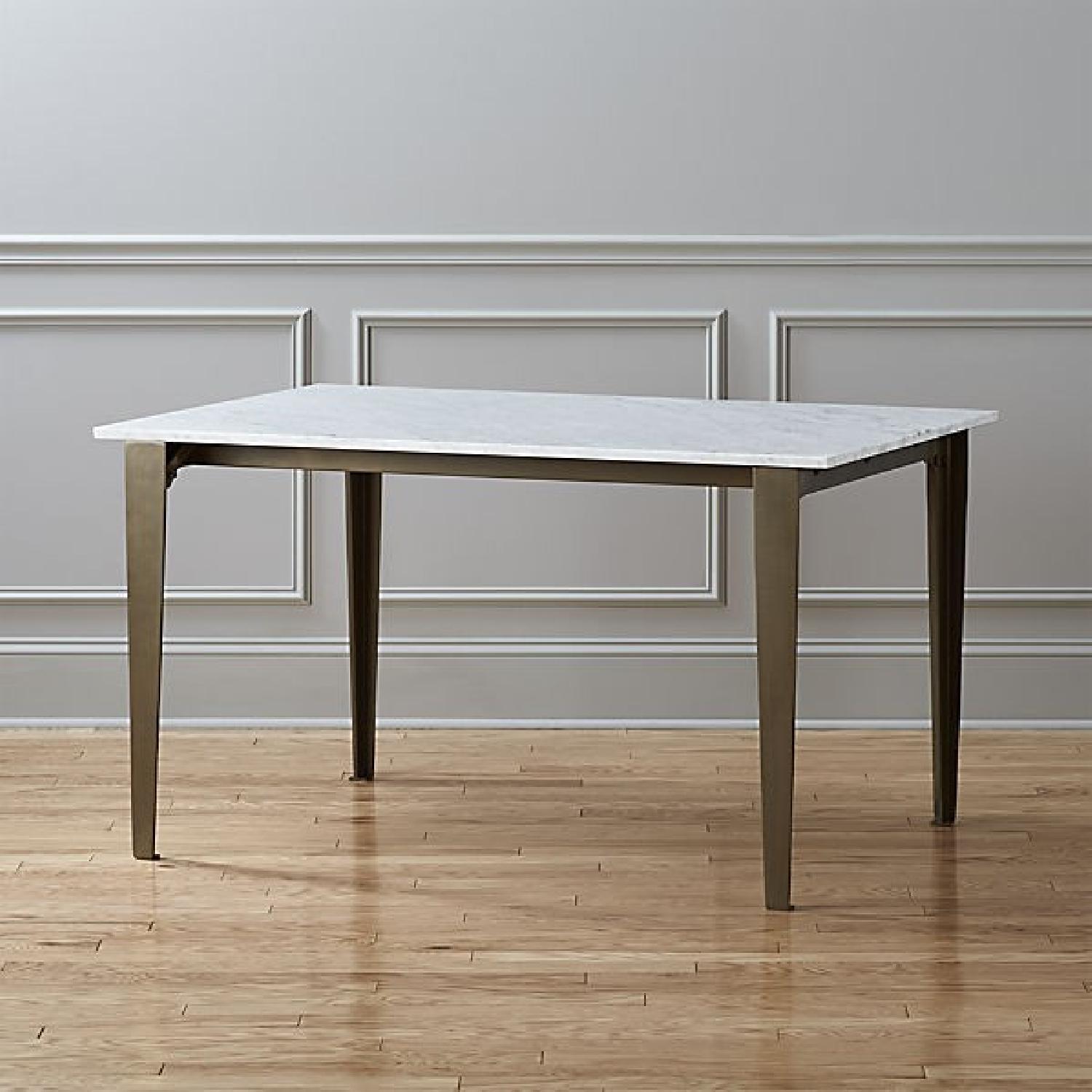 CB2 Paradigm Marble Dining Table - image-1