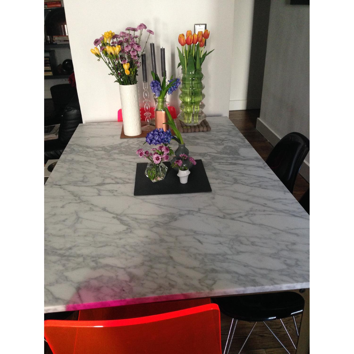 CB2 Paradigm Marble Dining Table - image-5