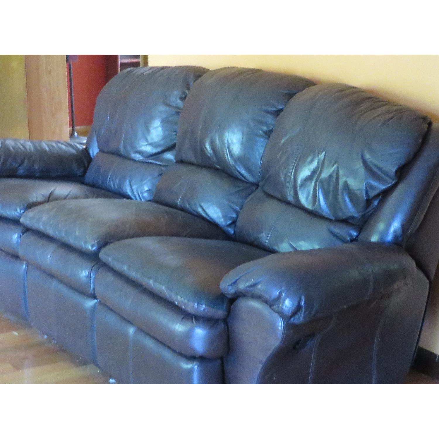 Ashley's Leather Sofa - image-3