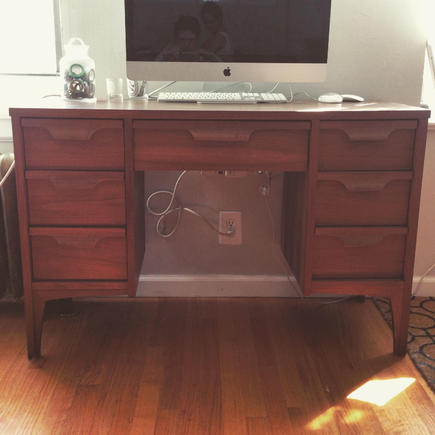 Johnson Carper Vintage Mid-Century Desk - image-1