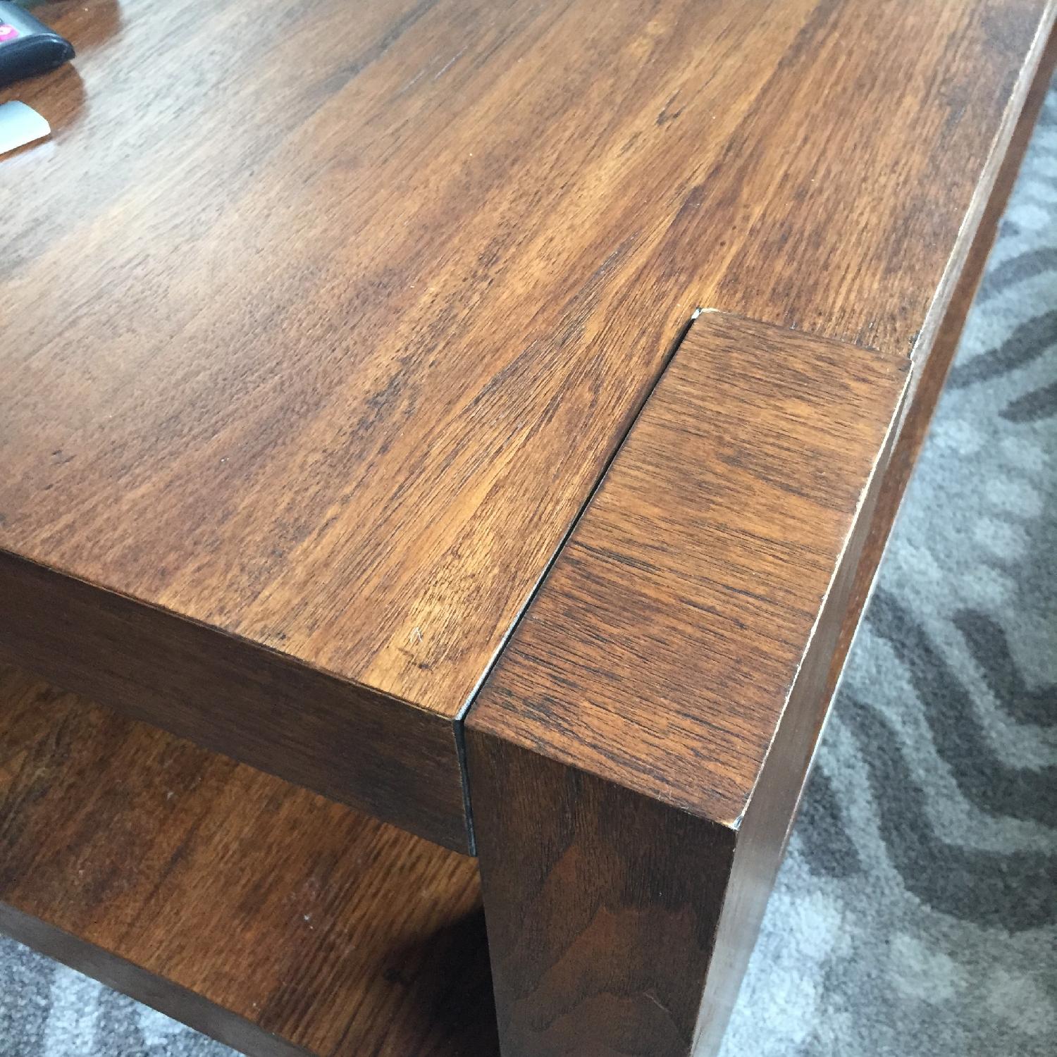 Crate & Barrel Lodge Coffee Table - image-4