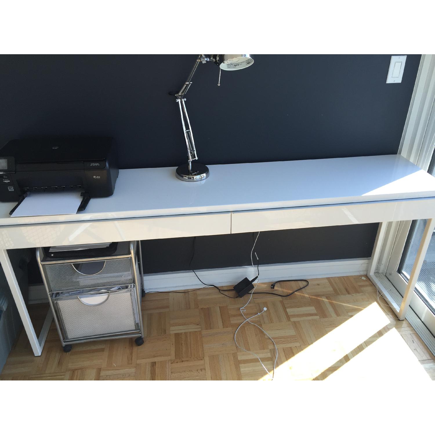Ikea Besta Burs Desk AptDeco