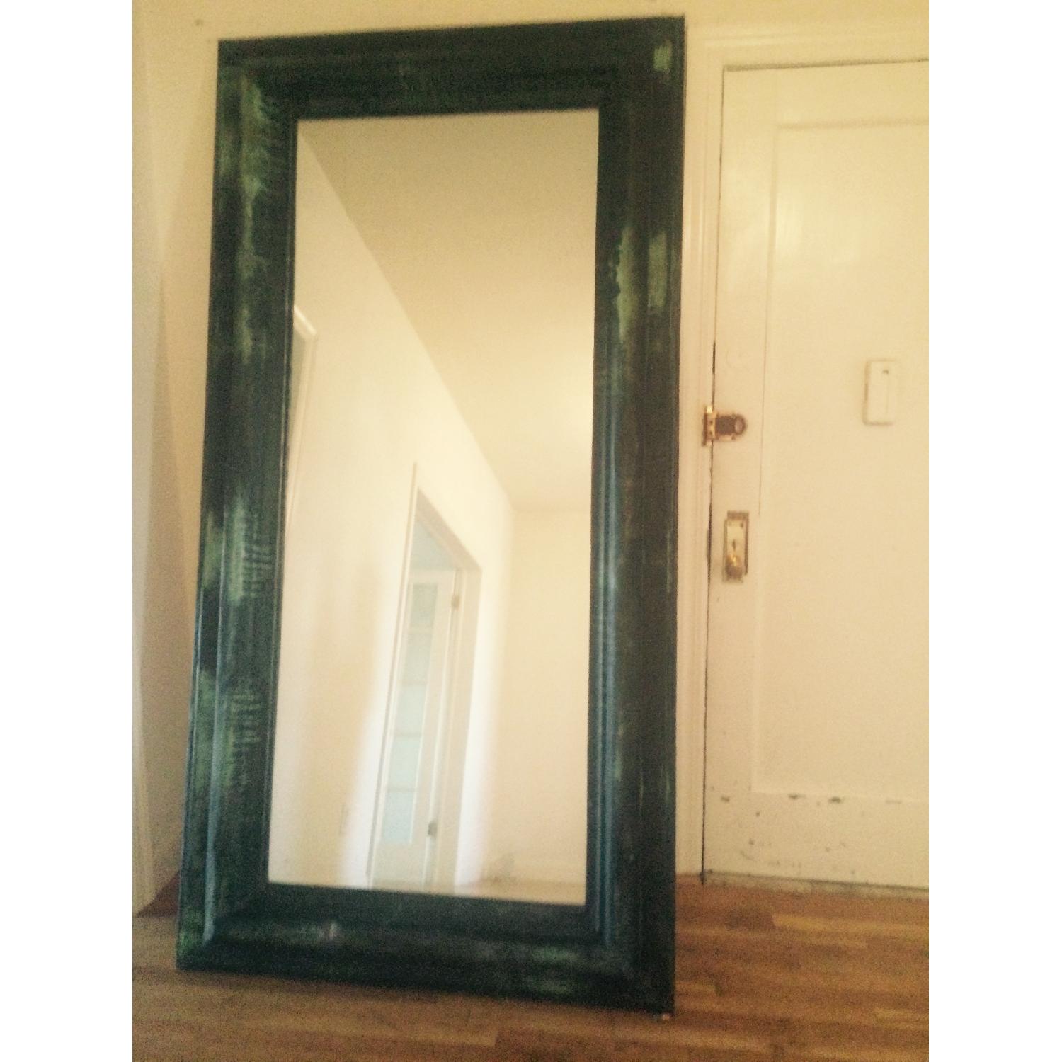 Custom-Made Contemporary Copper Mirror - image-1