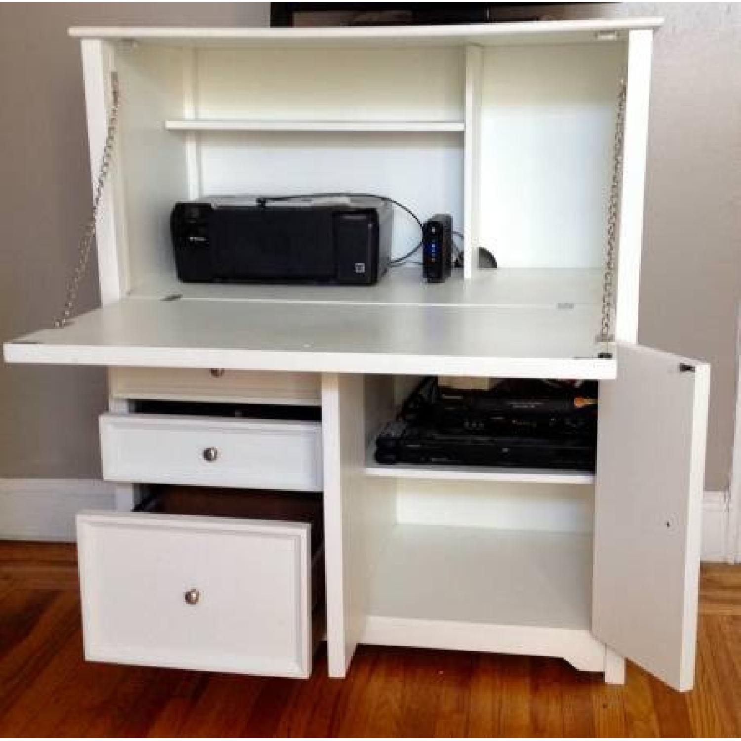 Home Decorator's Collection Office Desk Computer Cabinet - image-5