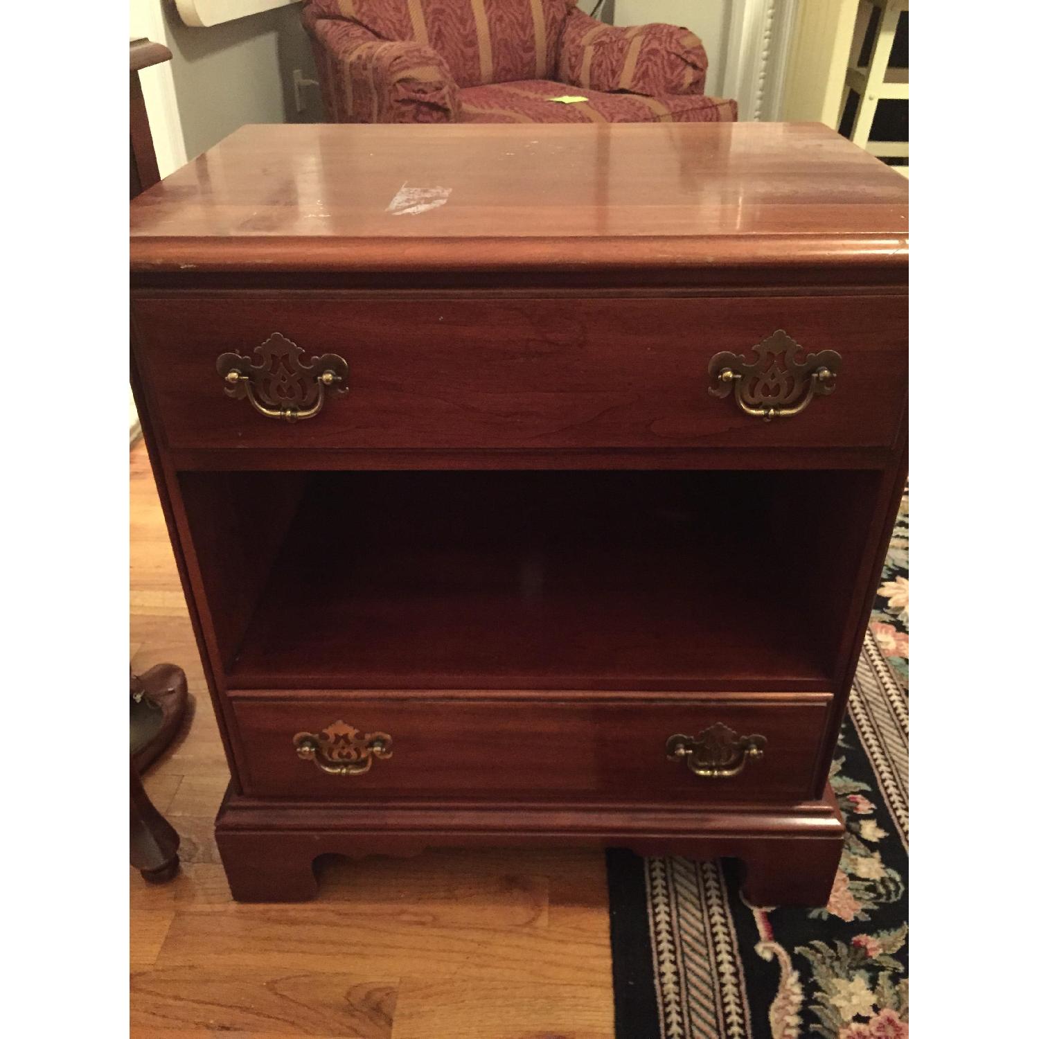 Statton Solid Cherry Side Table - image-1