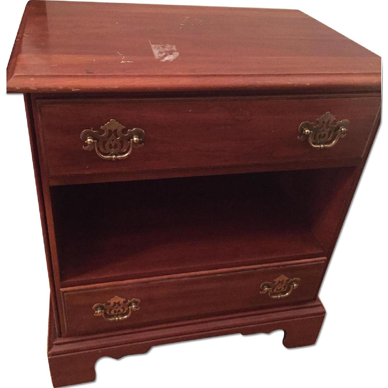 Statton Solid Cherry Side Table - image-0