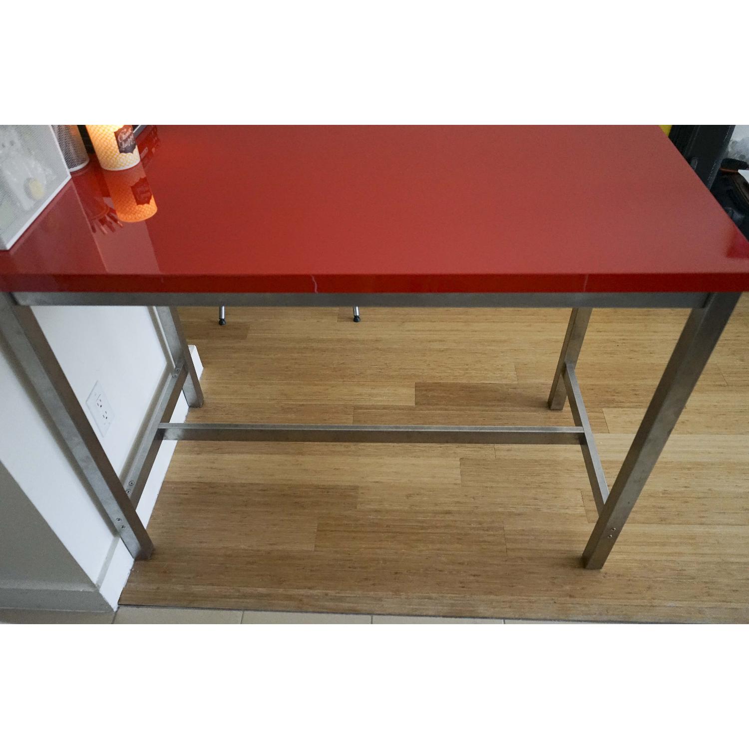 Ikea Red Dining Table - image-3