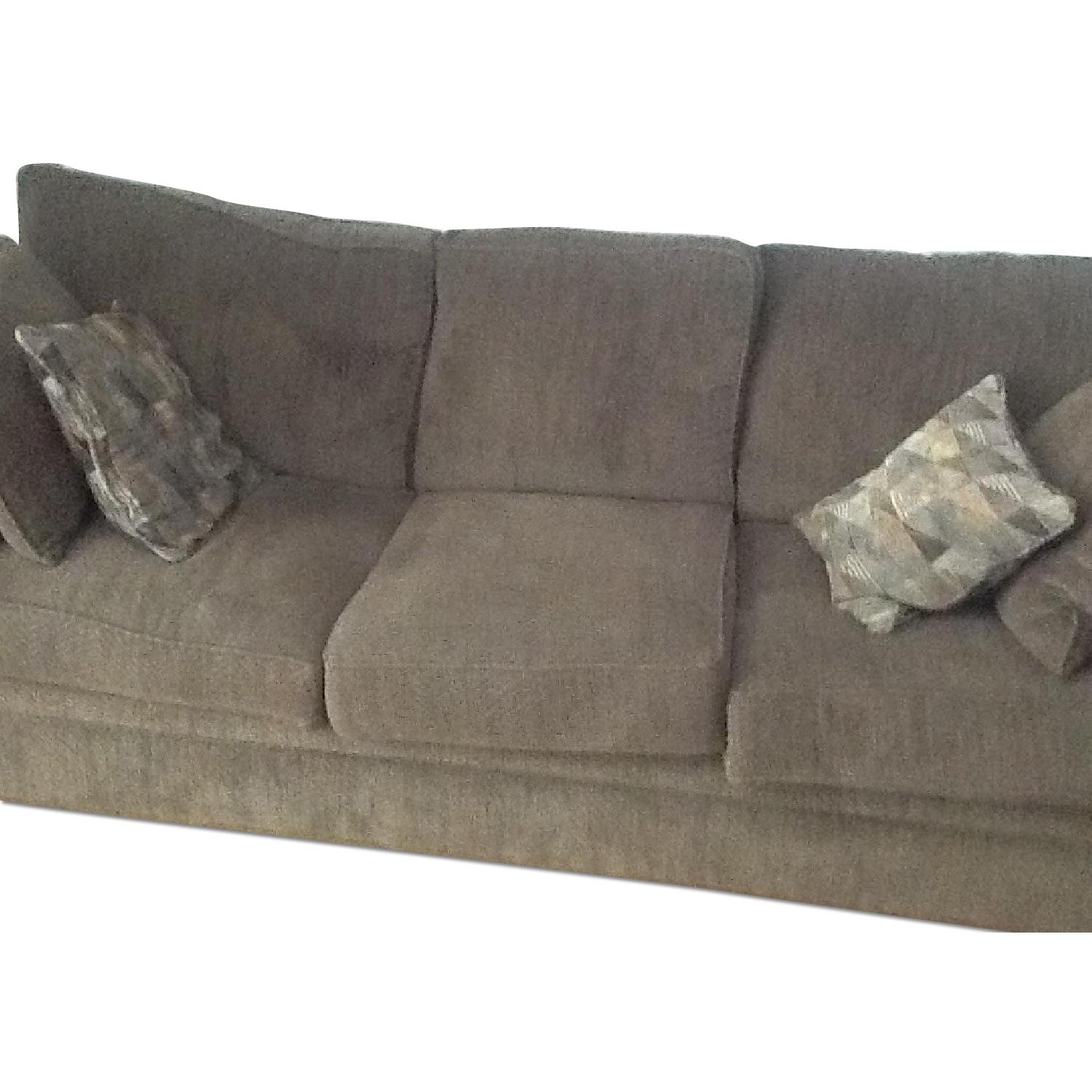 Allen White Sofa + Chair - image-0