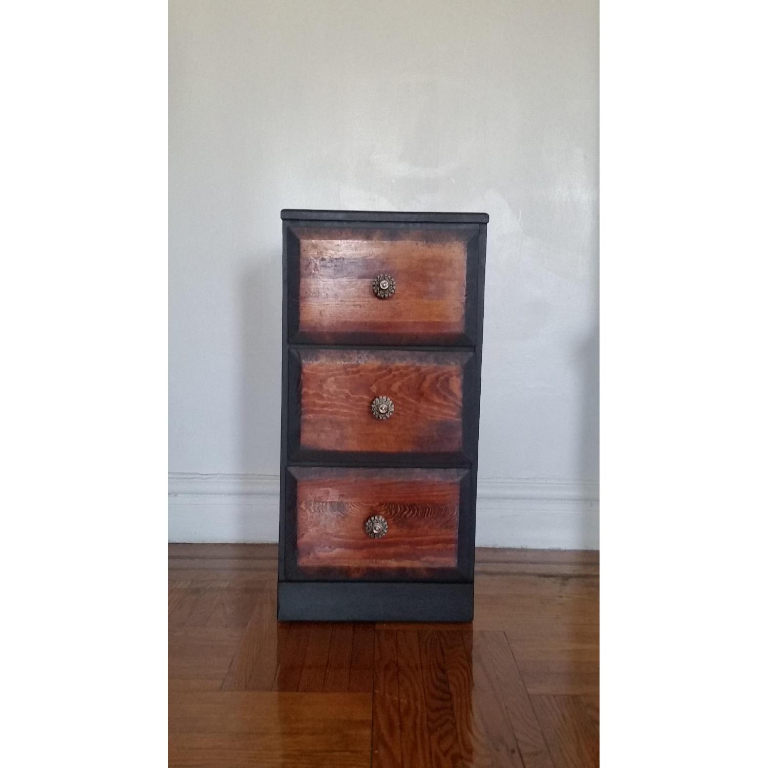 3 Drawer Side Table - image-1