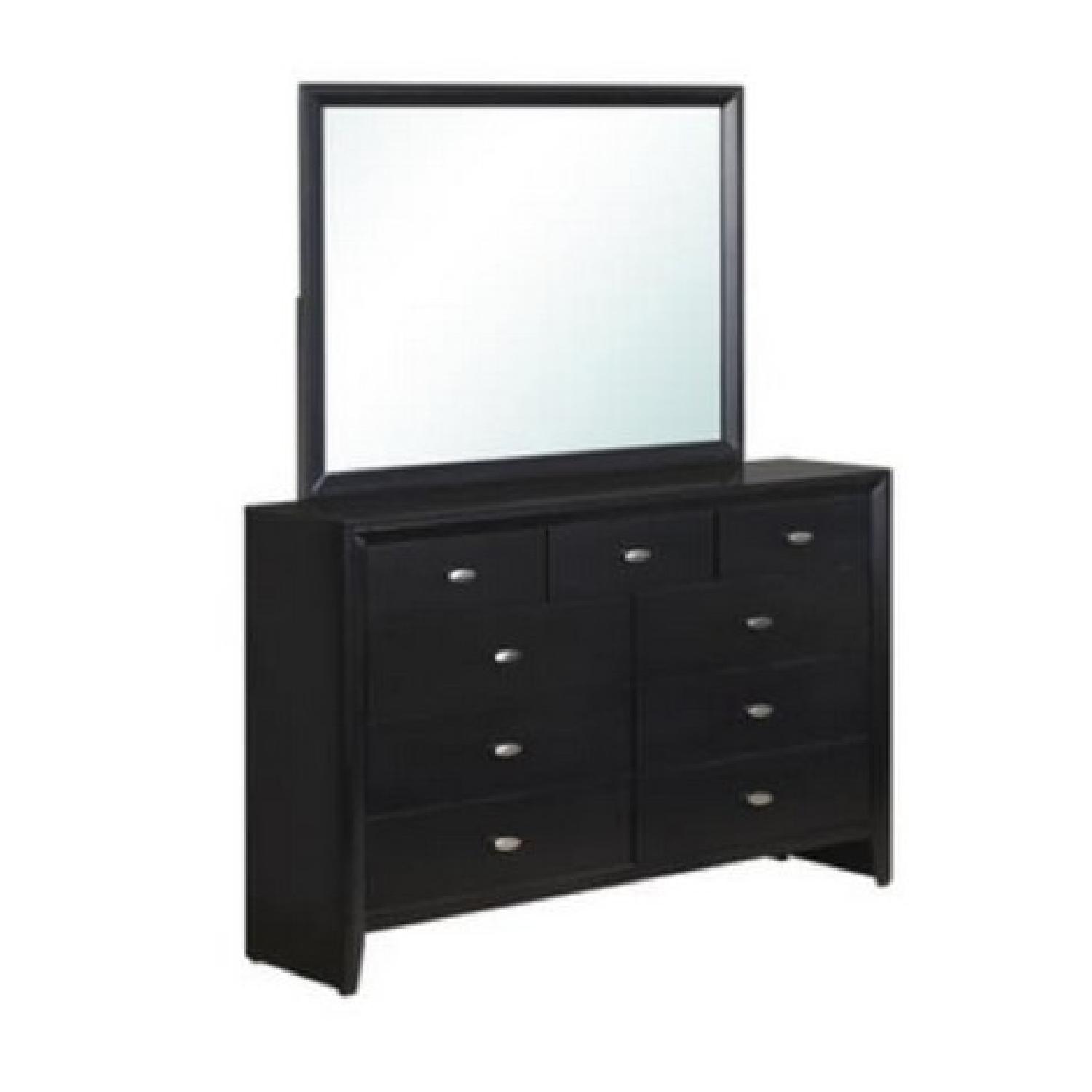 Carolina Black 4-Piece Queen Size Bedroom Set - image-3