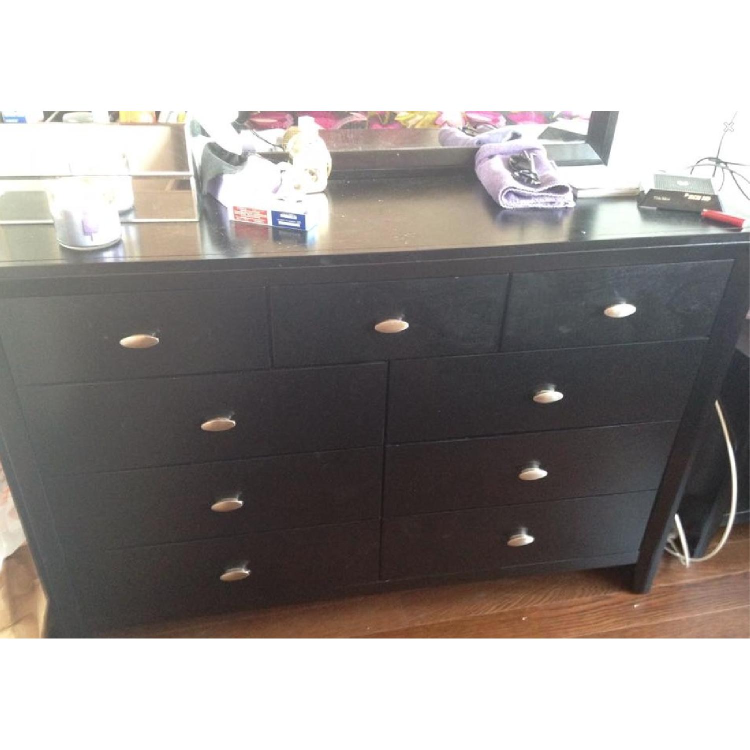 Carolina Black 4-Piece Queen Size Bedroom Set - image-4