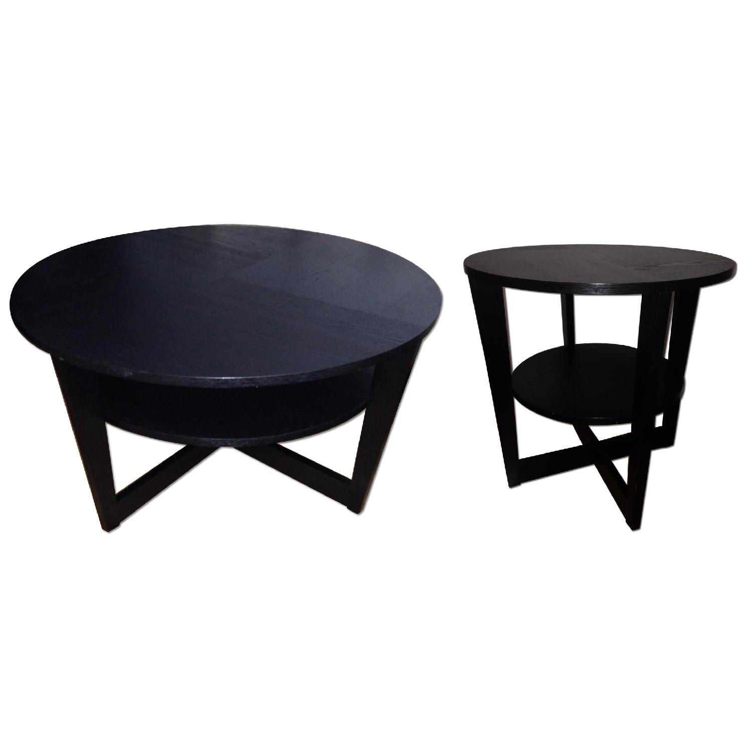 Ikea Coffee + End Table - image-0